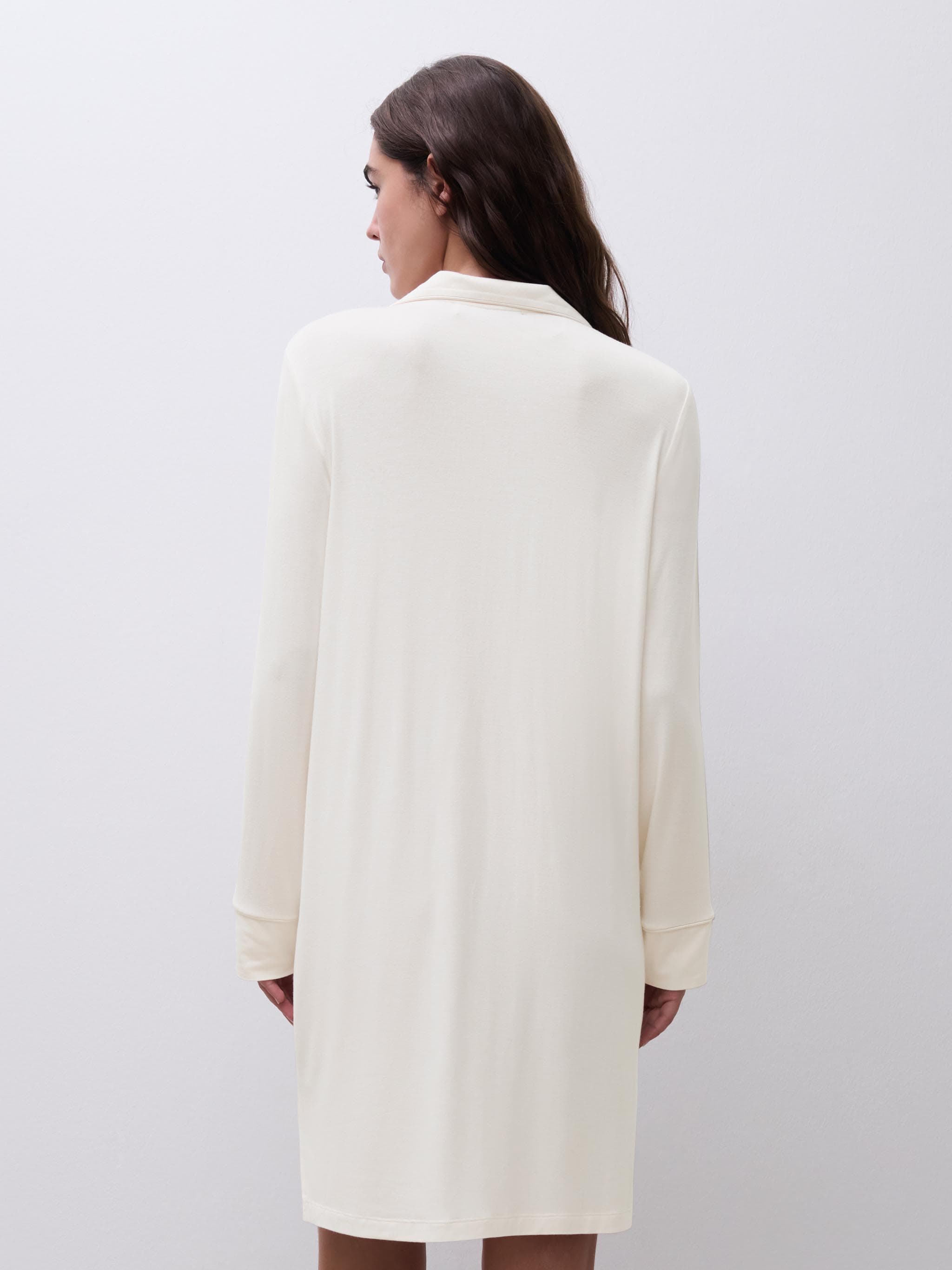 Chemise de nuit manche longue - Aigrette