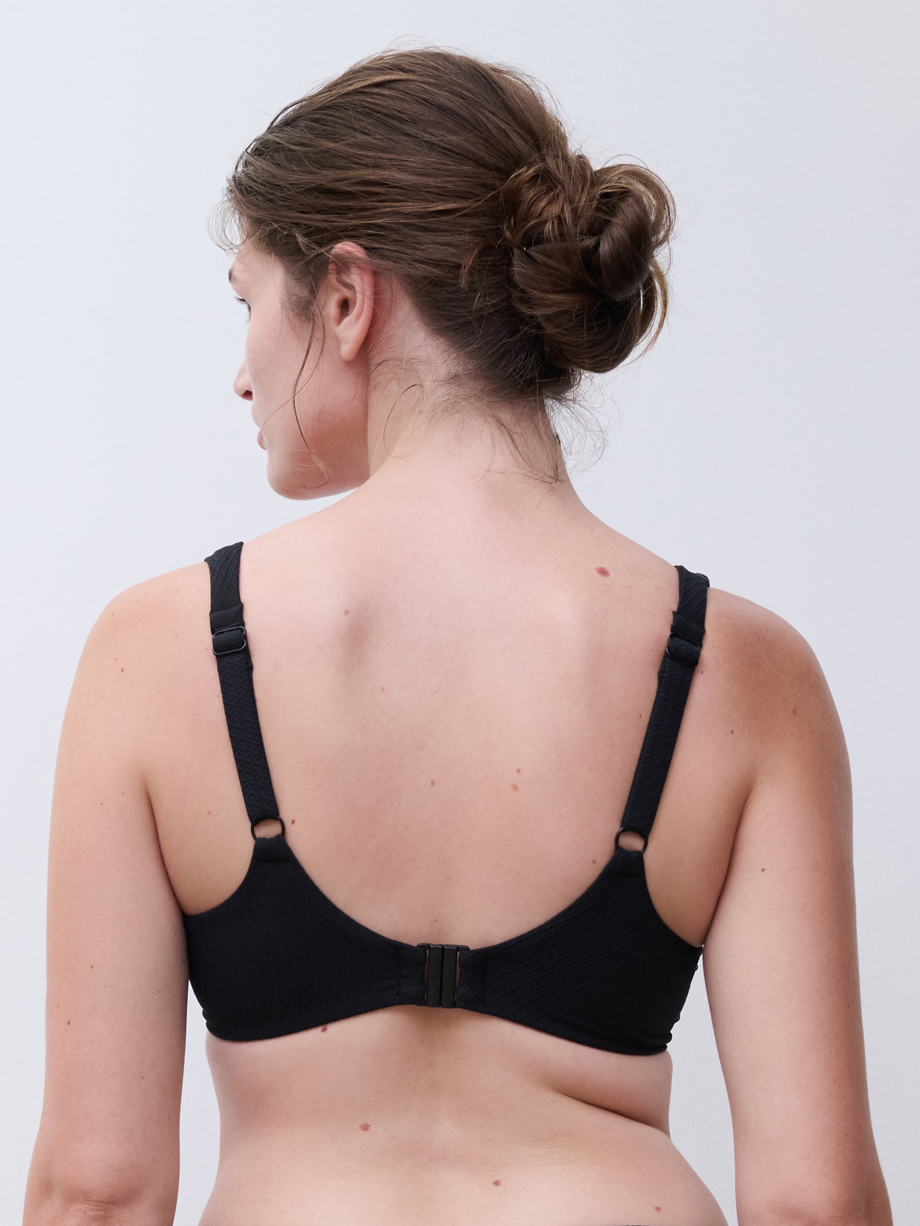 Haut de maillot de bain coques - Noir