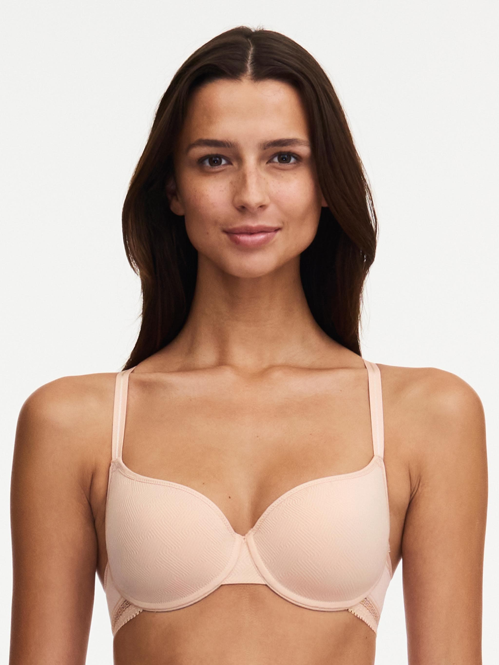 Soutien-gorge coques emboîtant - Rose dragée