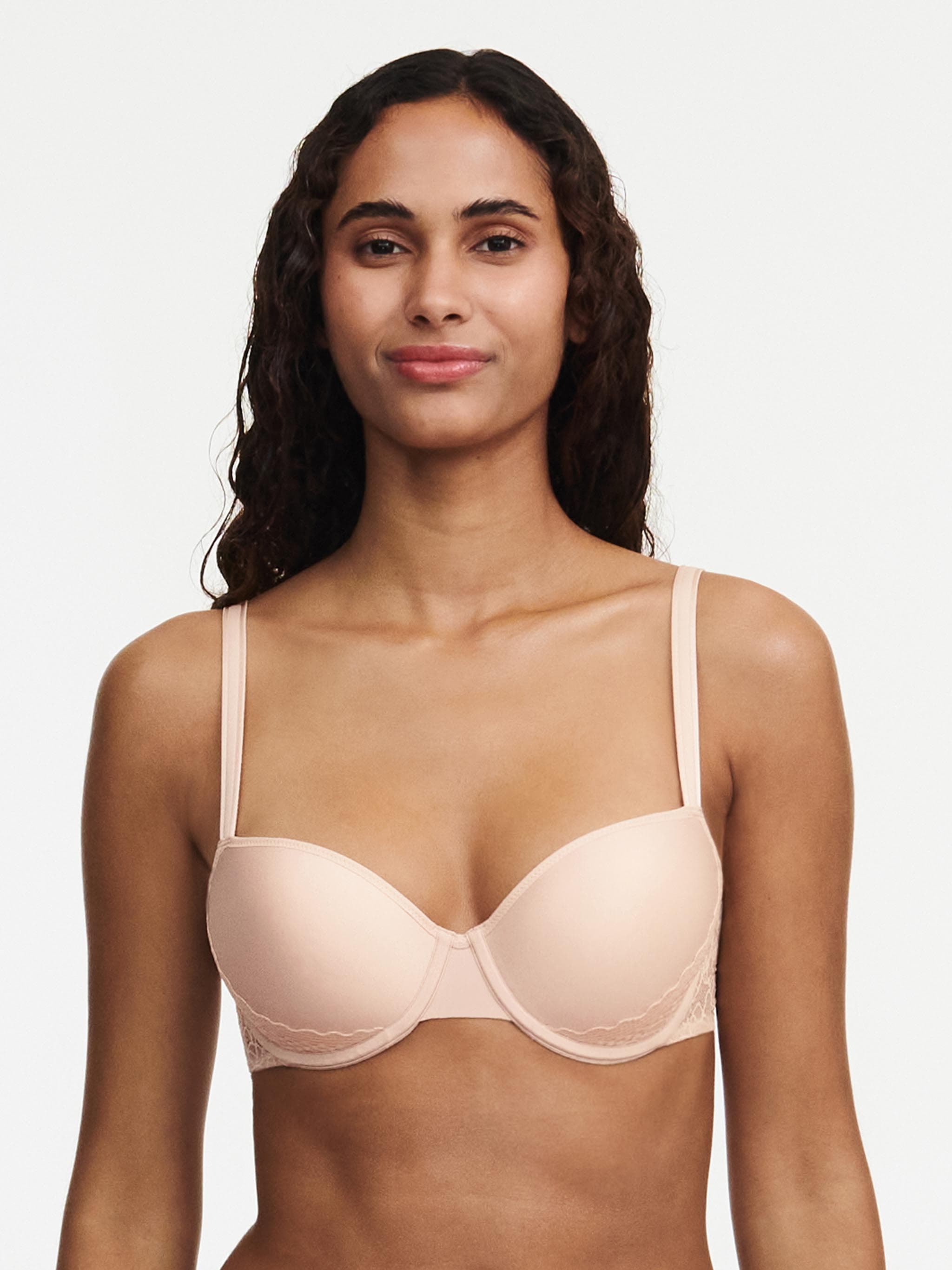 Soutien-gorge corbeille mémoire de forme - Beige doré