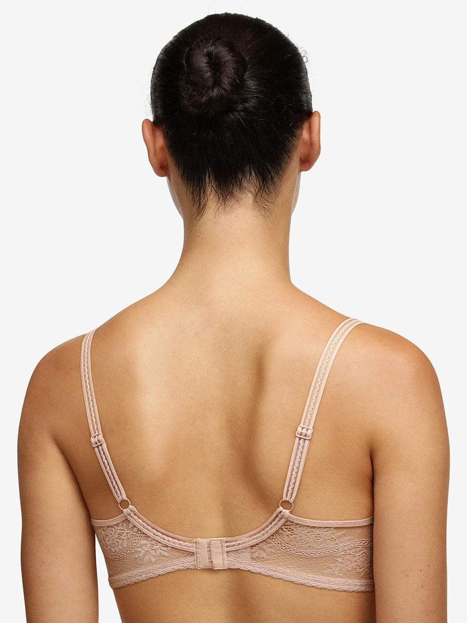 Soutien-gorge corbeille mémoire de forme - Rose dragée