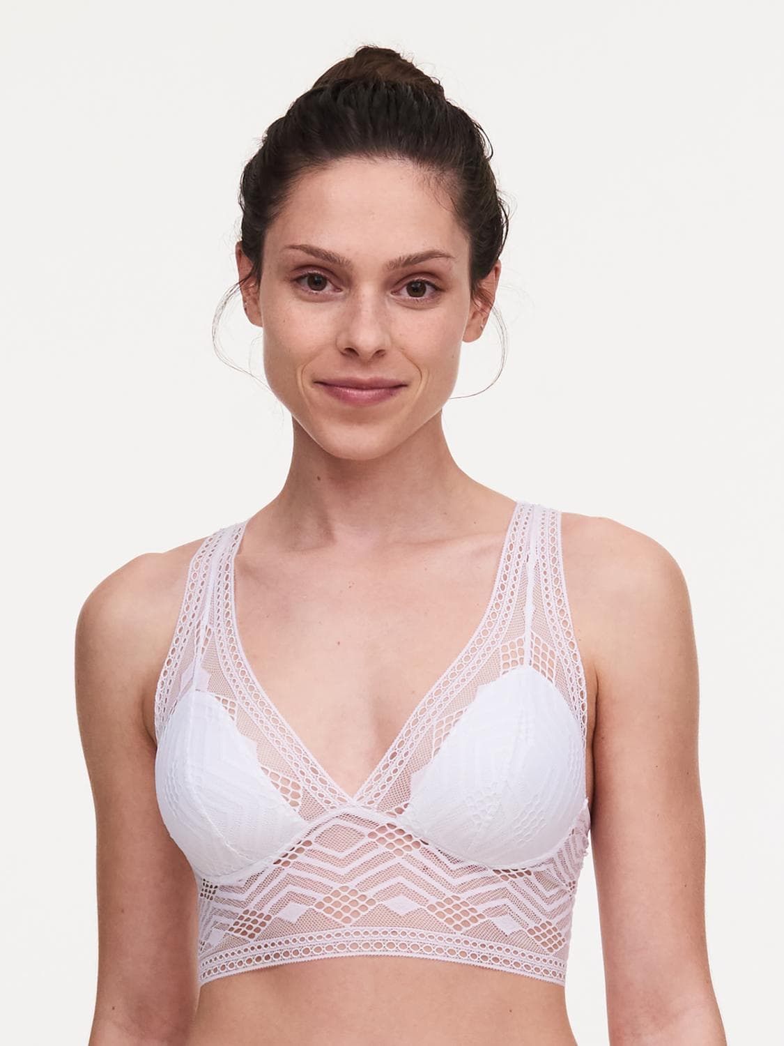 Soutien-gorge sans armature mousse - Blanc