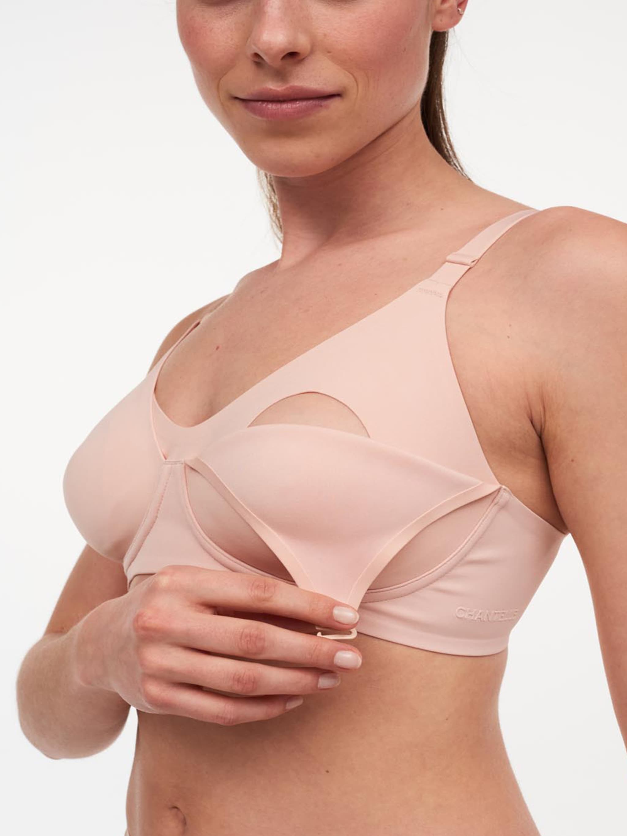 Soutien-gorge sans armature allaitement - Beige doré