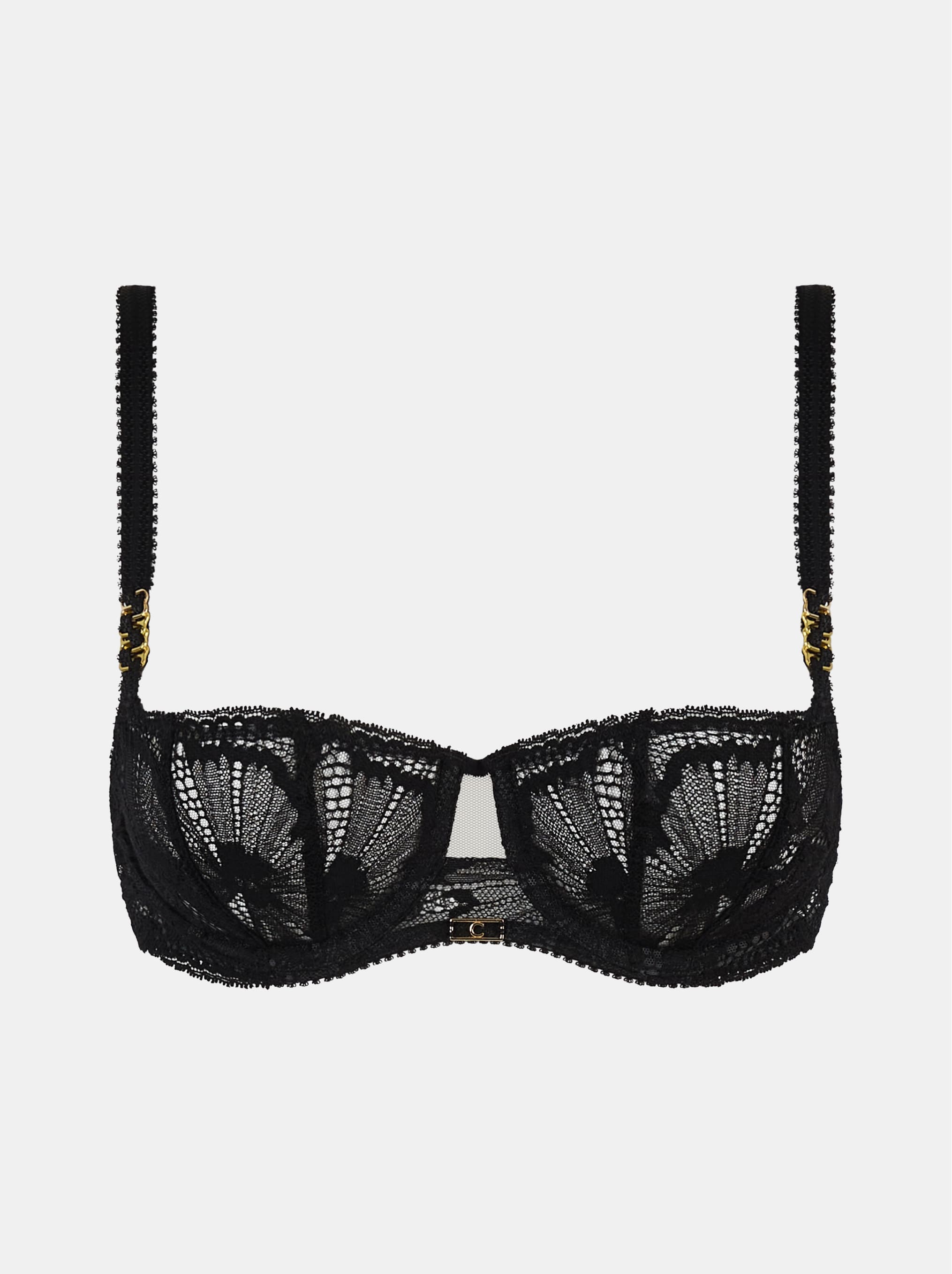 Soutien-gorge corbeille - Noir