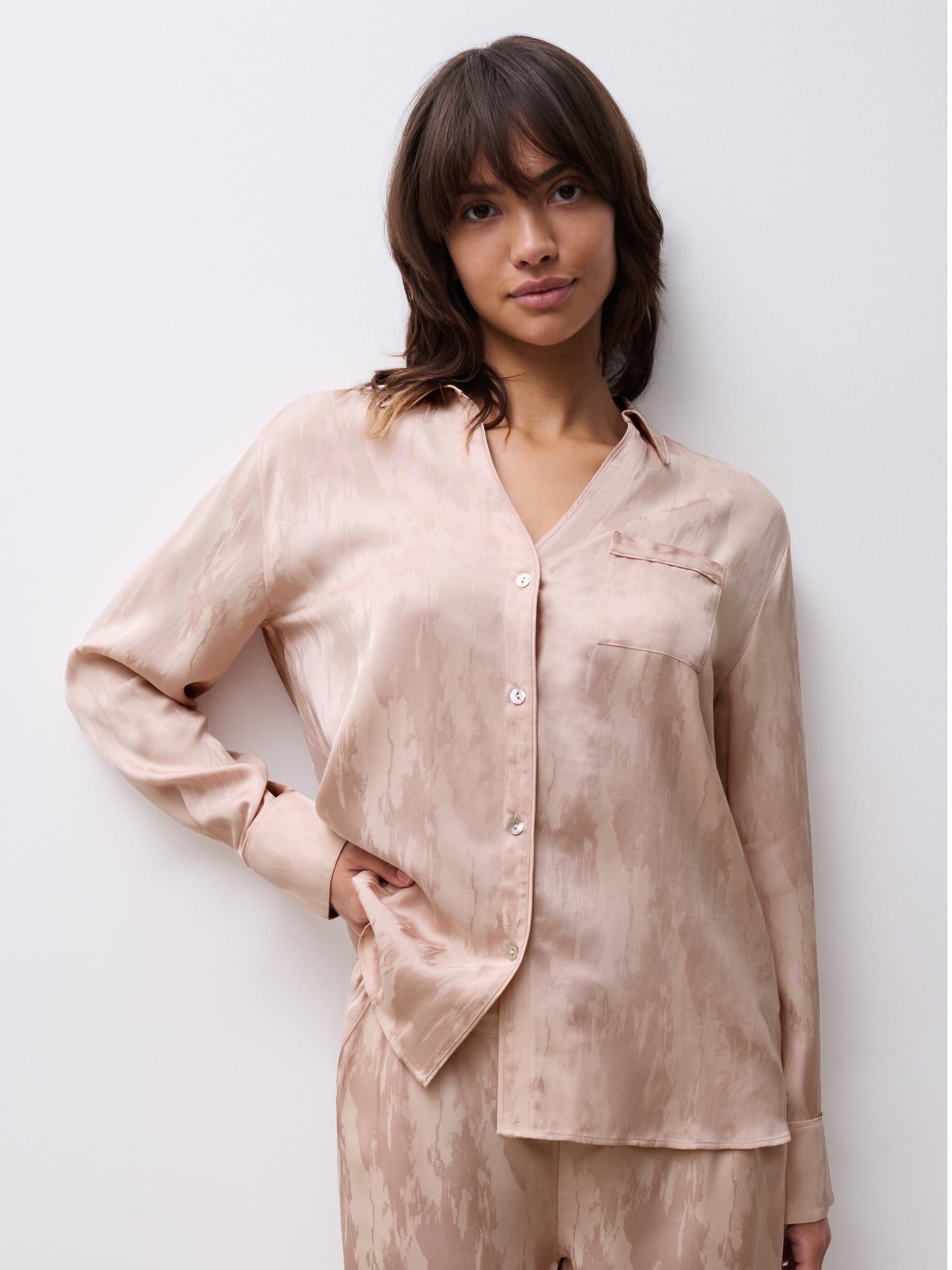 Chemise manches longues - Nuances Dunes