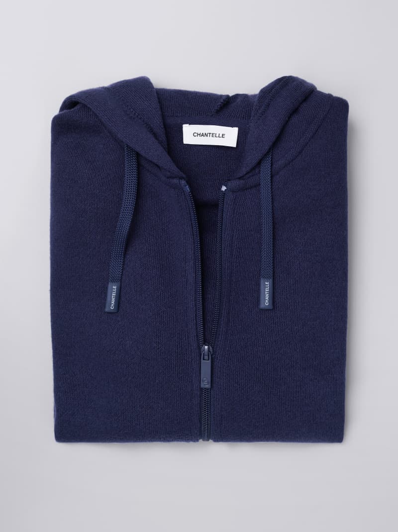 Pull à capuche - Bleu nocturne