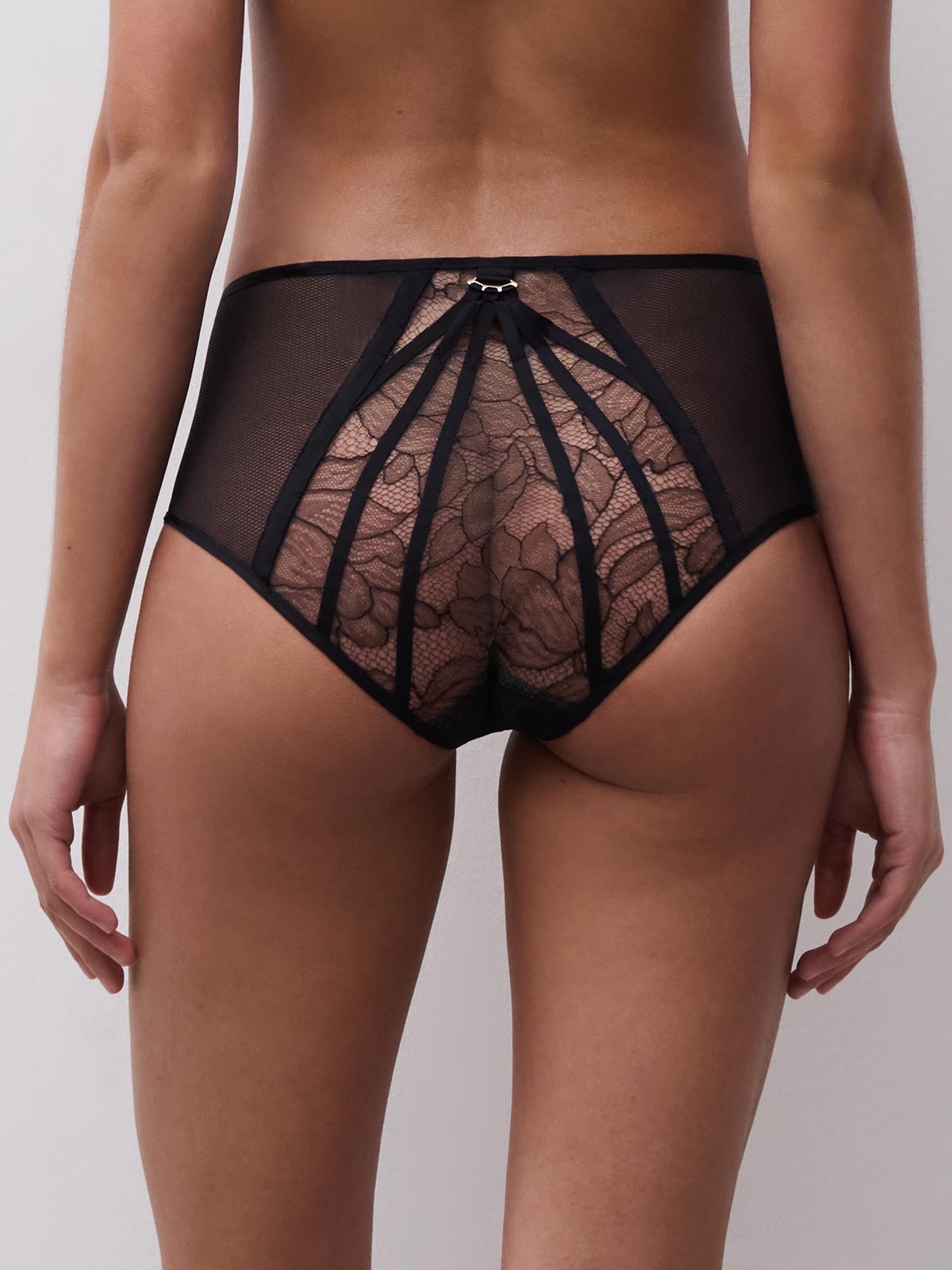 Culotte taille haute - Noir