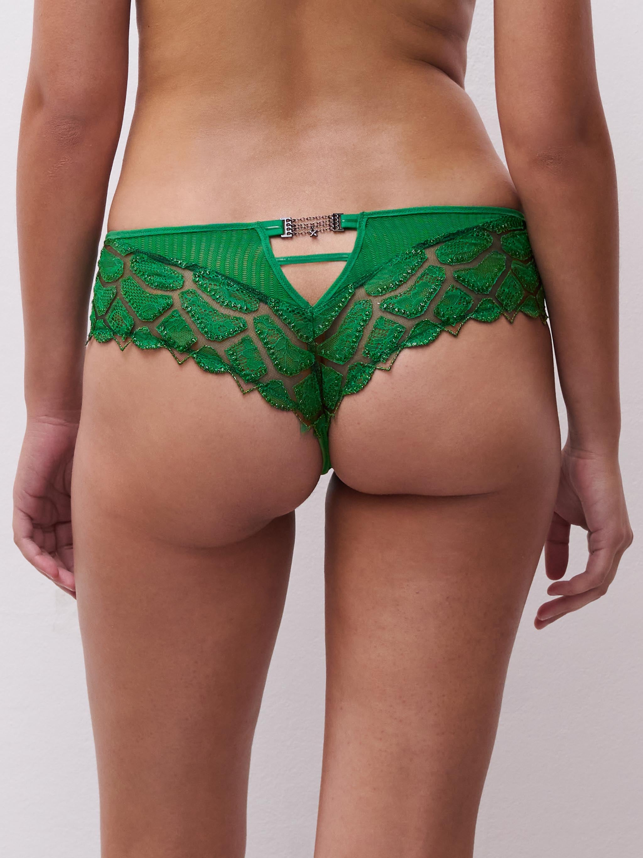 Shorty dégagé - Vert Ecosse