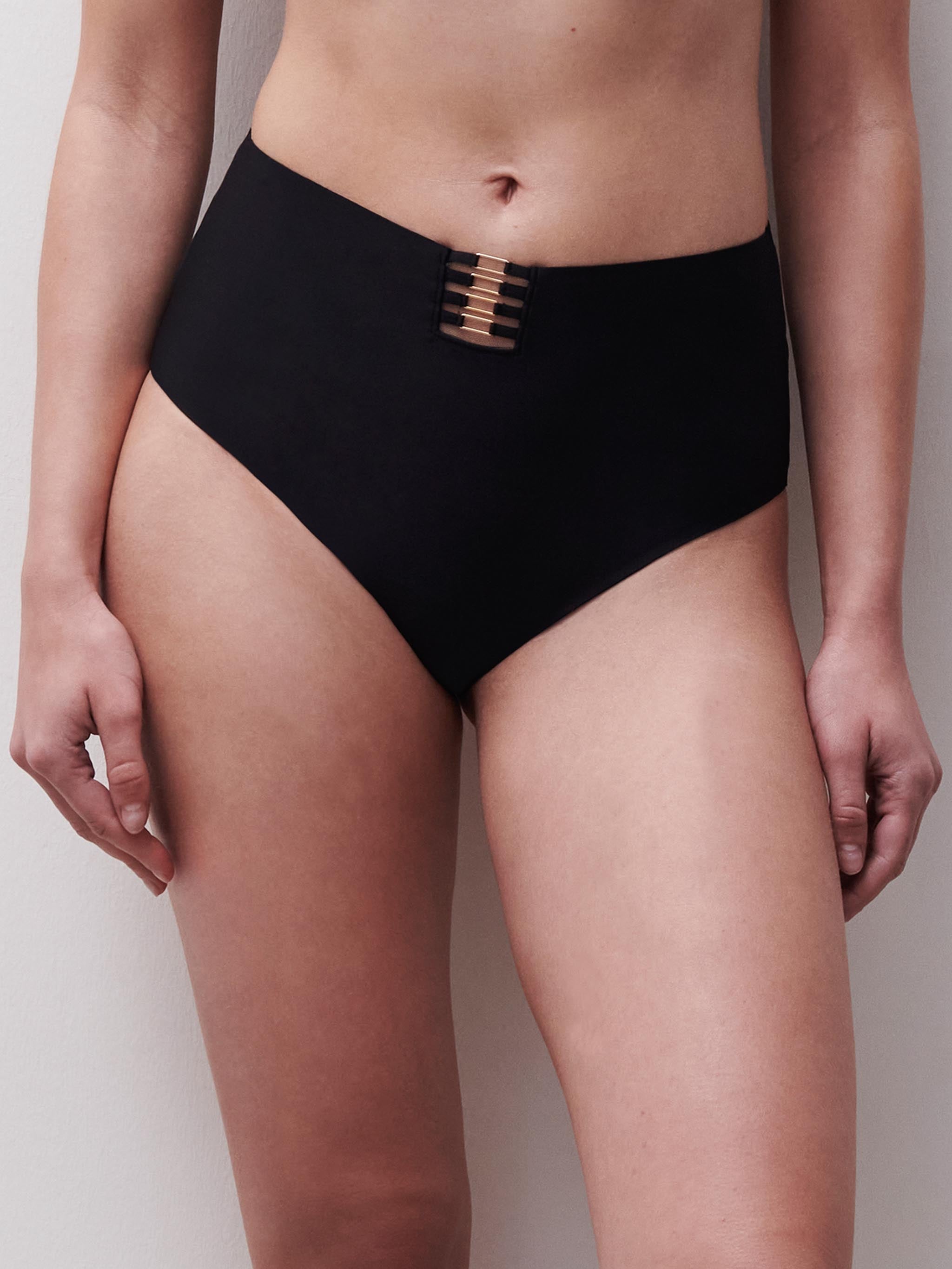 Culotte taille haute - Noir