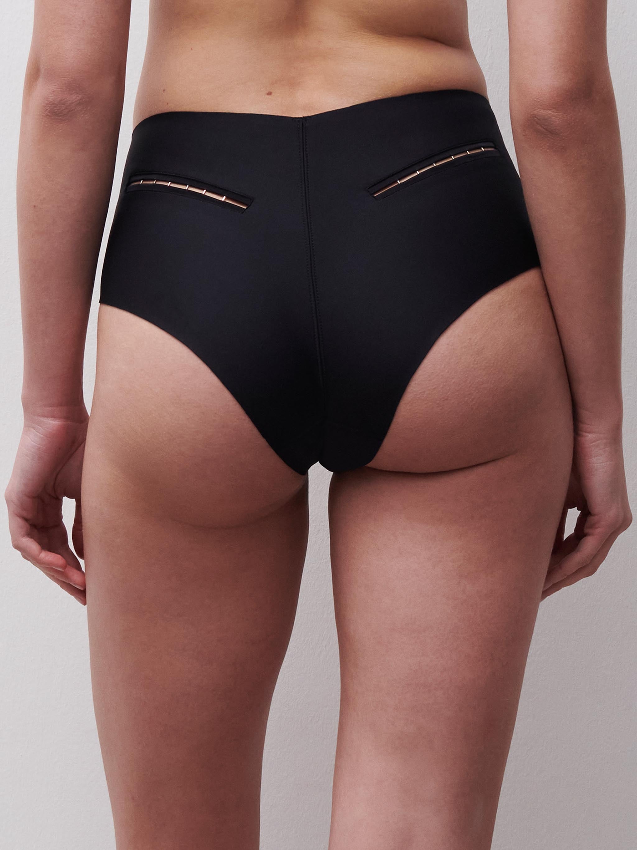 Culotte taille haute - Noir