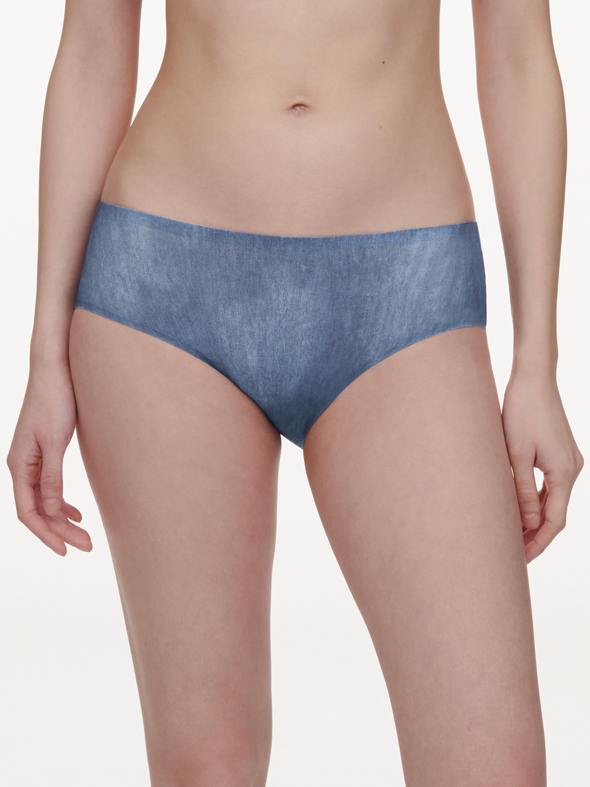Shorty - Imprimé Denim bleu