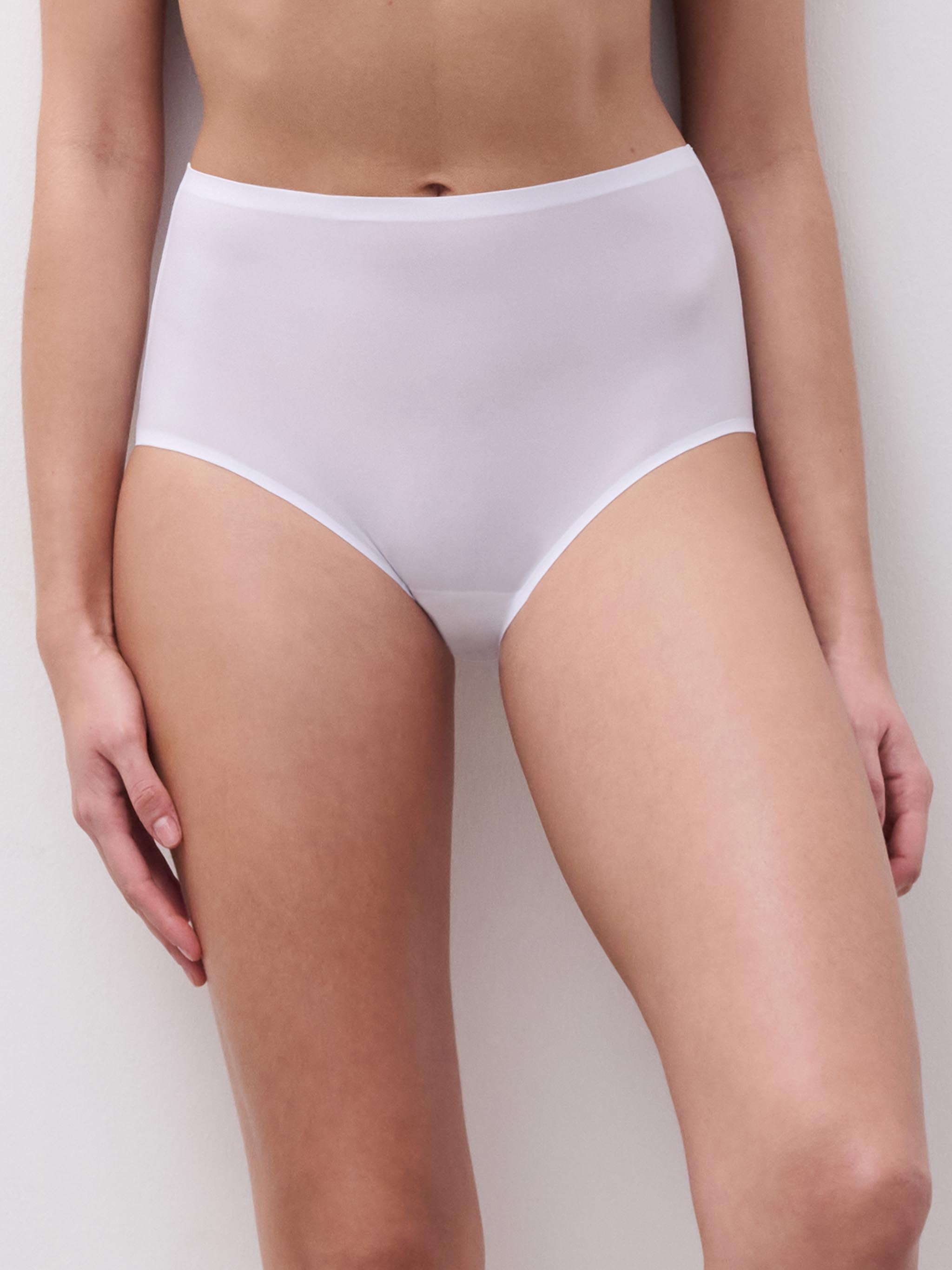 Culotte taille haute - Blanc