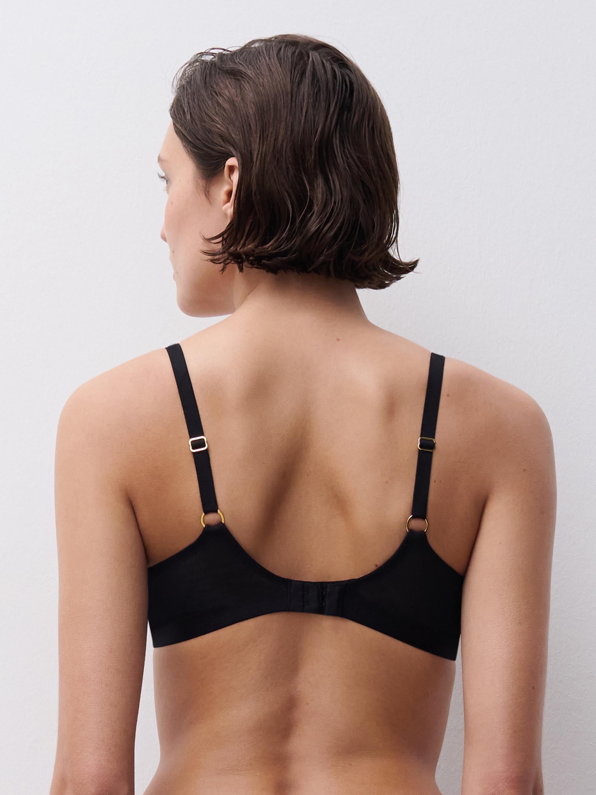 Soutien-gorge corbeille - Noir