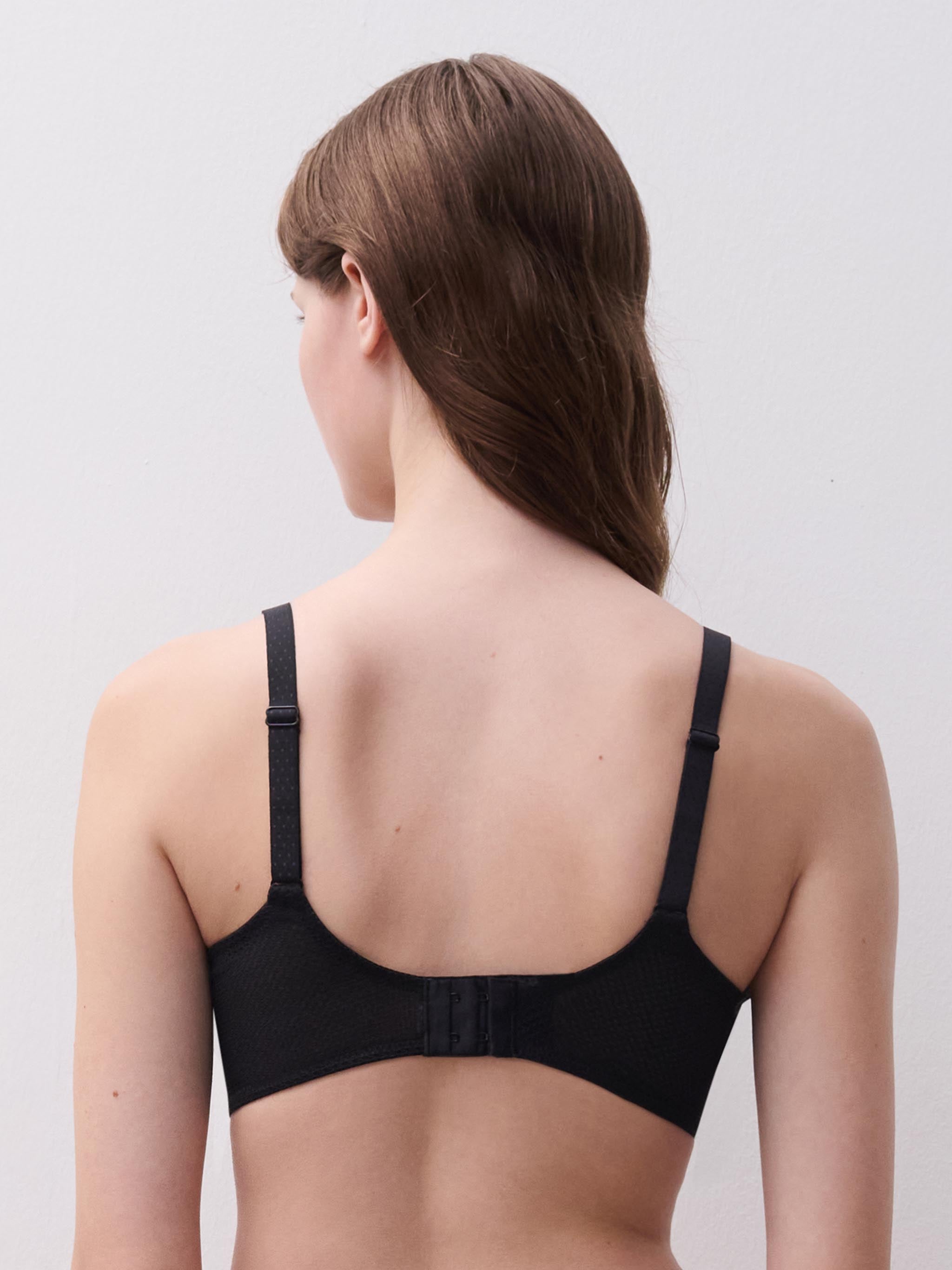 Soutien-gorge sans armature triangle - Noir