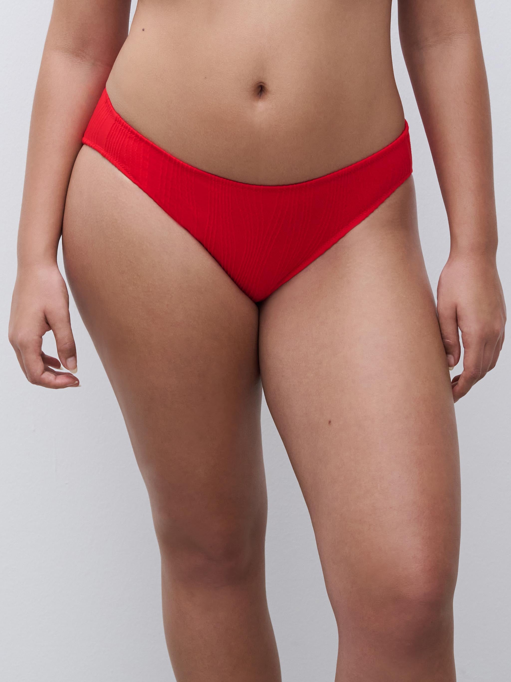 Bas de maillot de bain slip - Cerise
