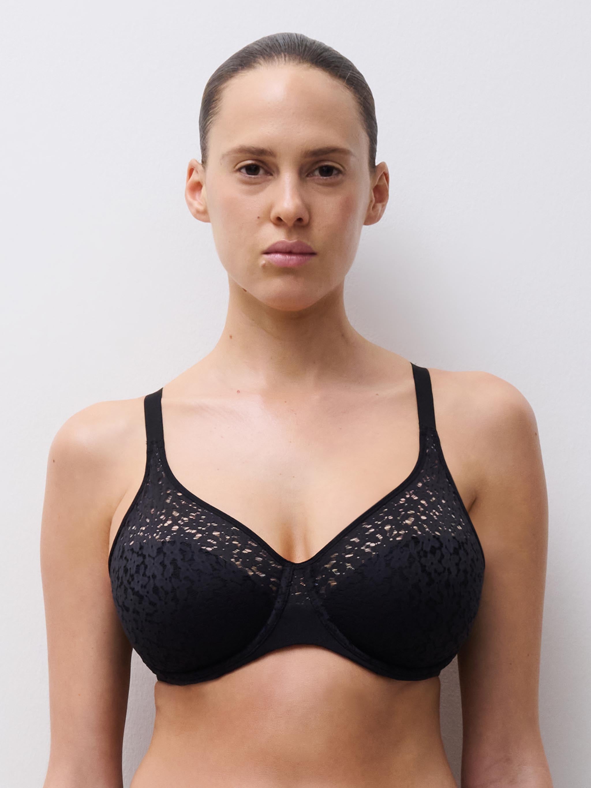 Soutien-gorge moulé emboîtant - Noir