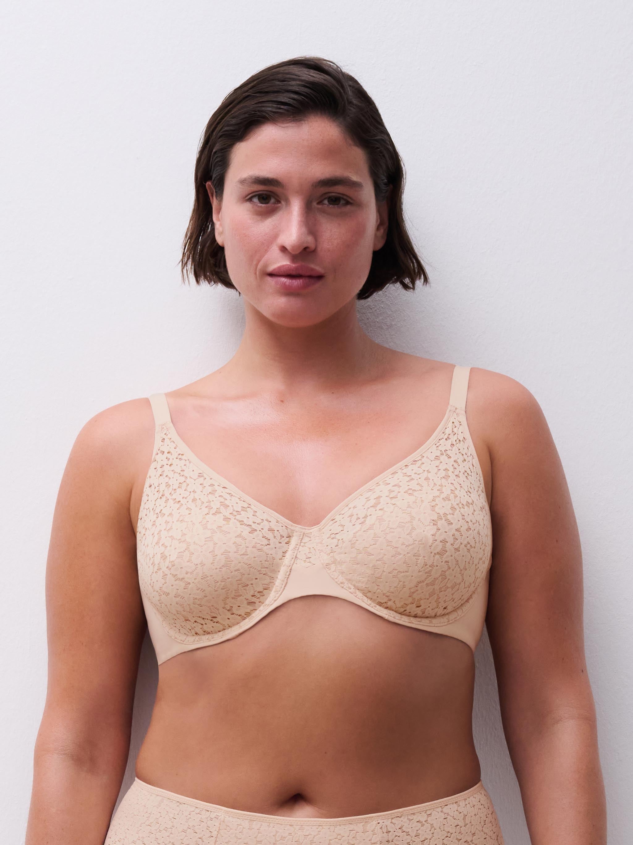 Soutien-gorge moulé emboîtant - Beige doré