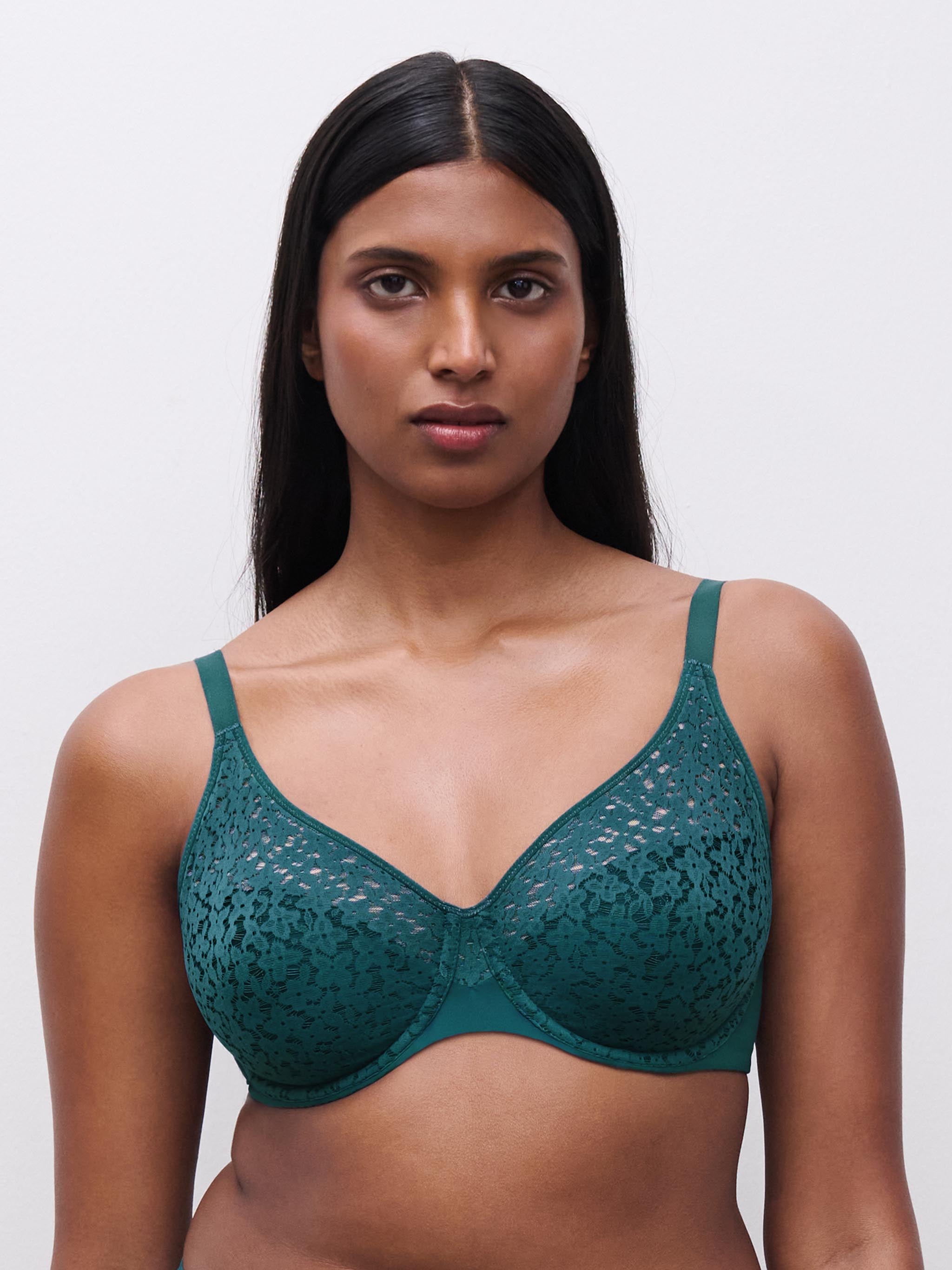 Soutien-gorge moulé emboîtant - Vert Orient