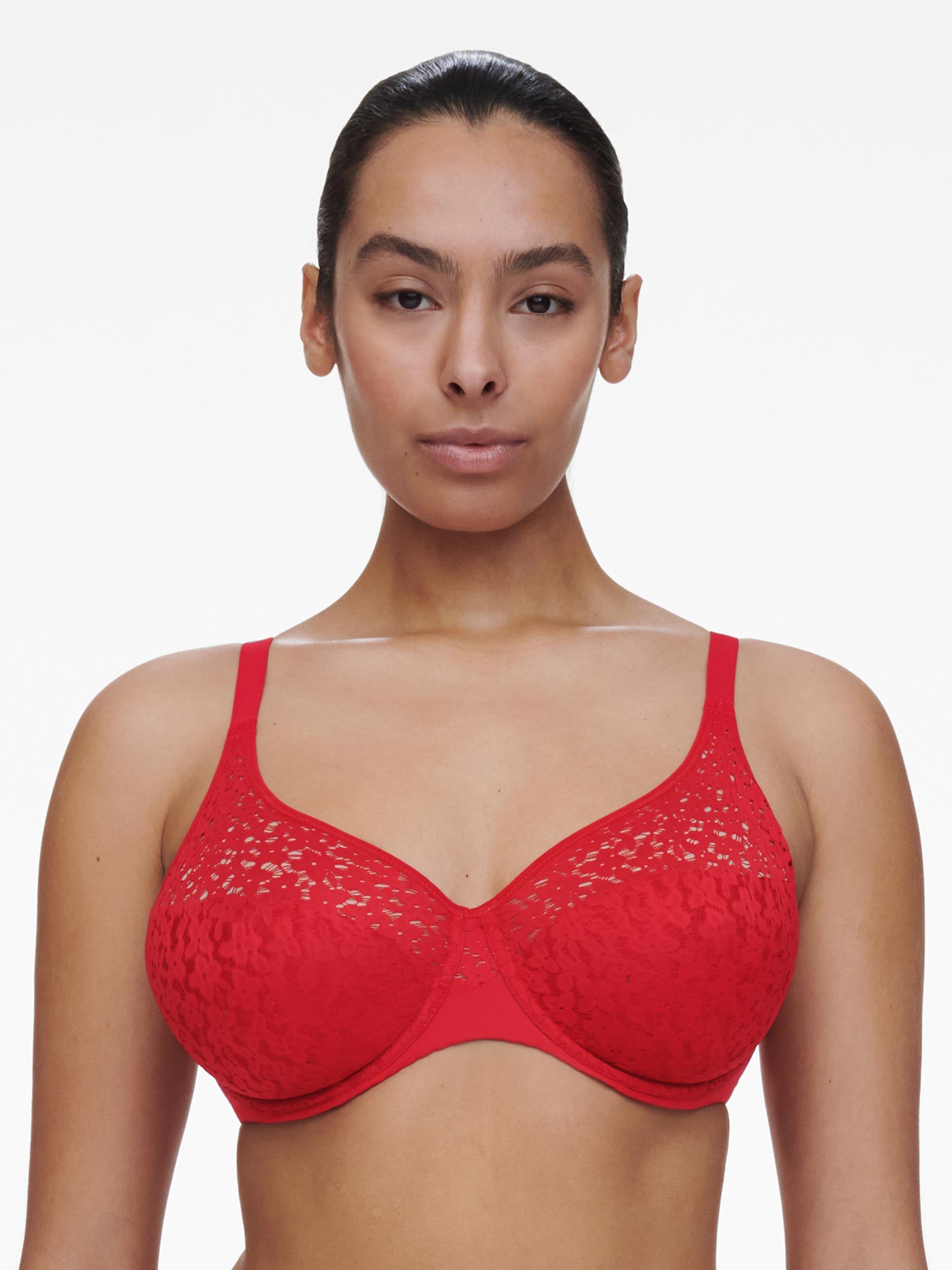 Soutien-gorge moulé emboîtant - Coquelicot