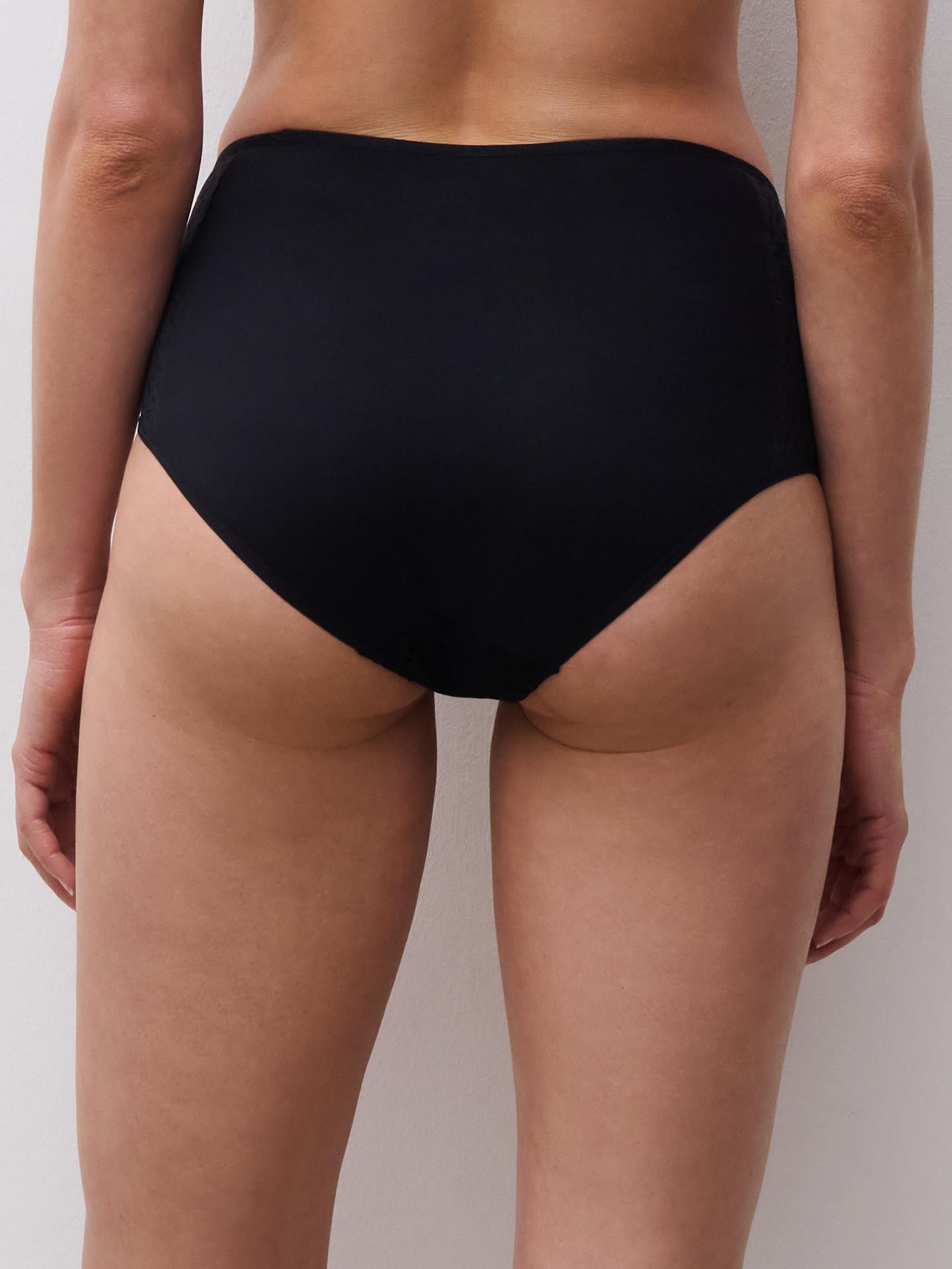 Culotte taille haute - Noir