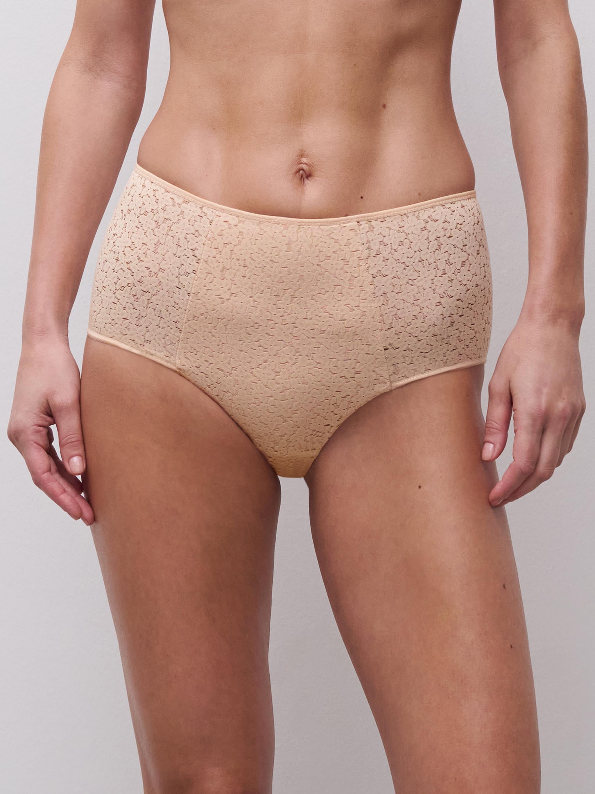 Culotte taille haute - Beige doré