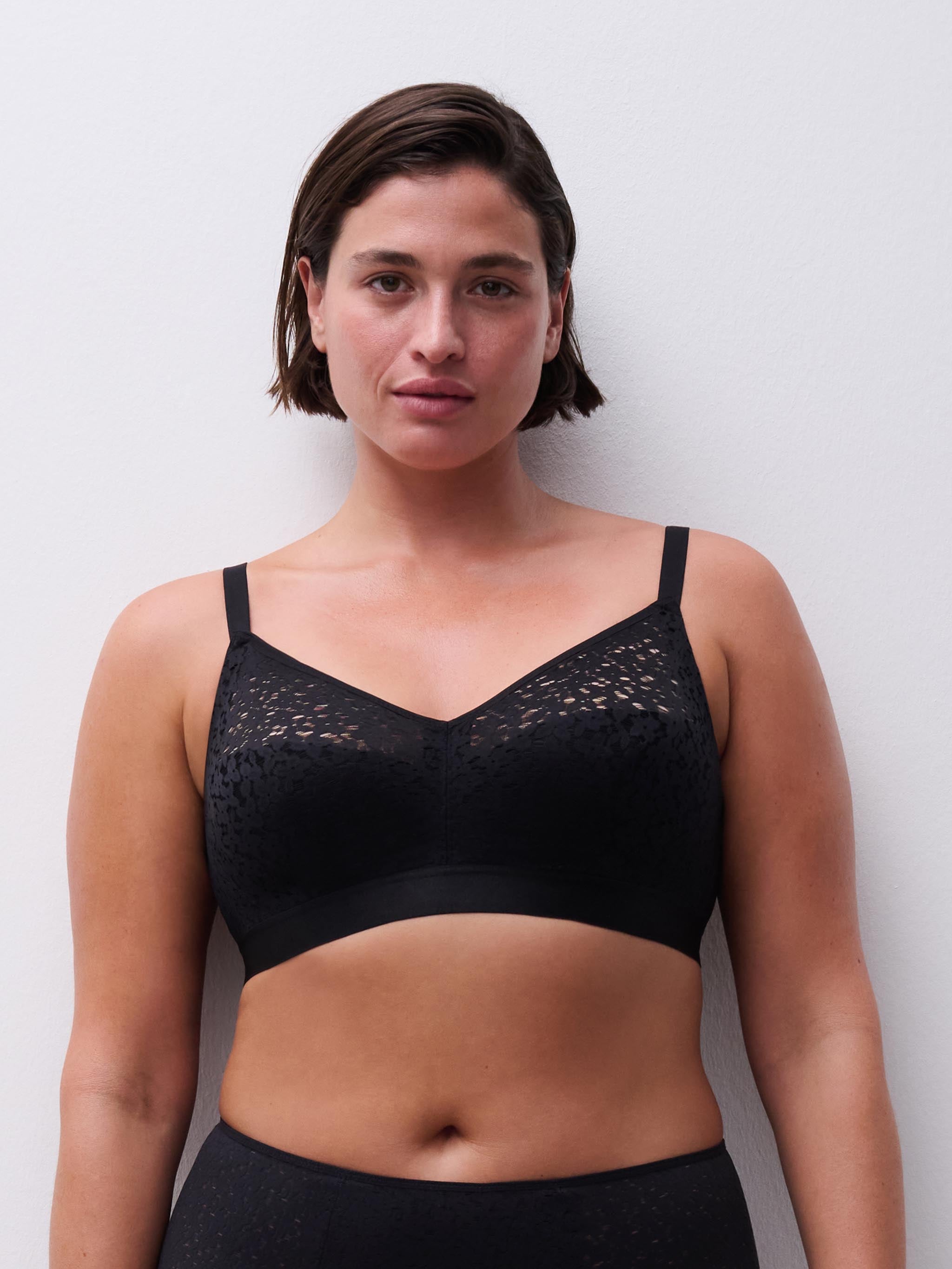 Soutien-gorge sans armature maintien - Noir