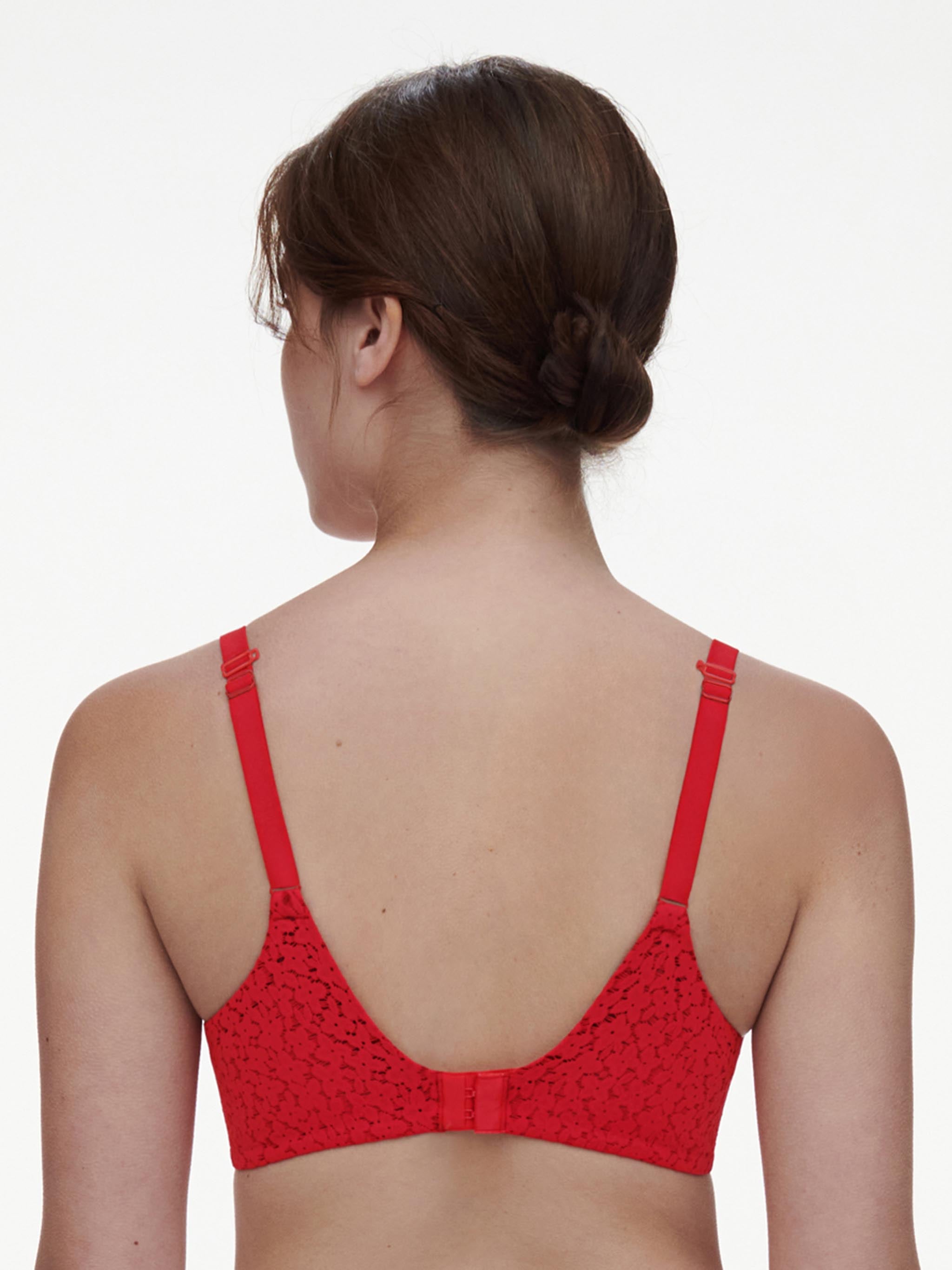 Soutien-gorge coques emboîtant - Coquelicot