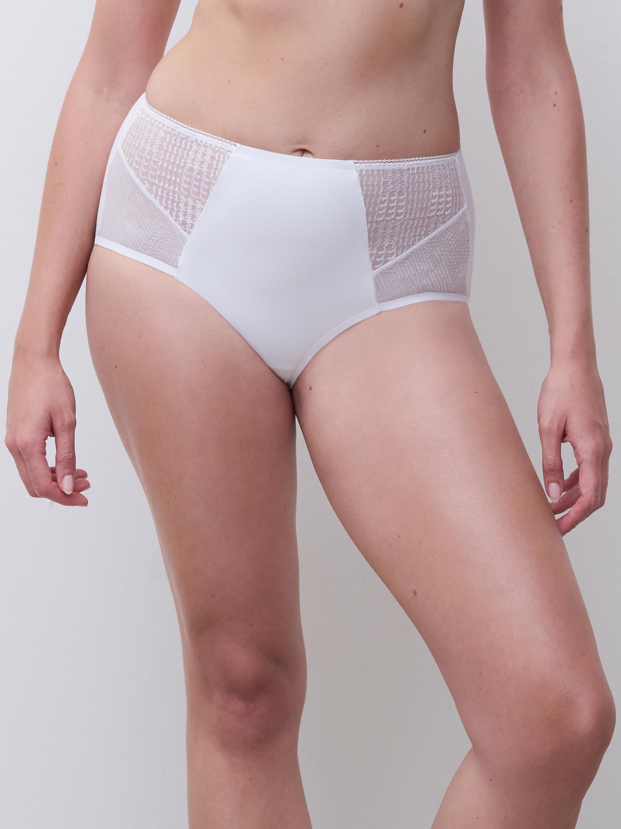 Culotte taille haute - Blanc
