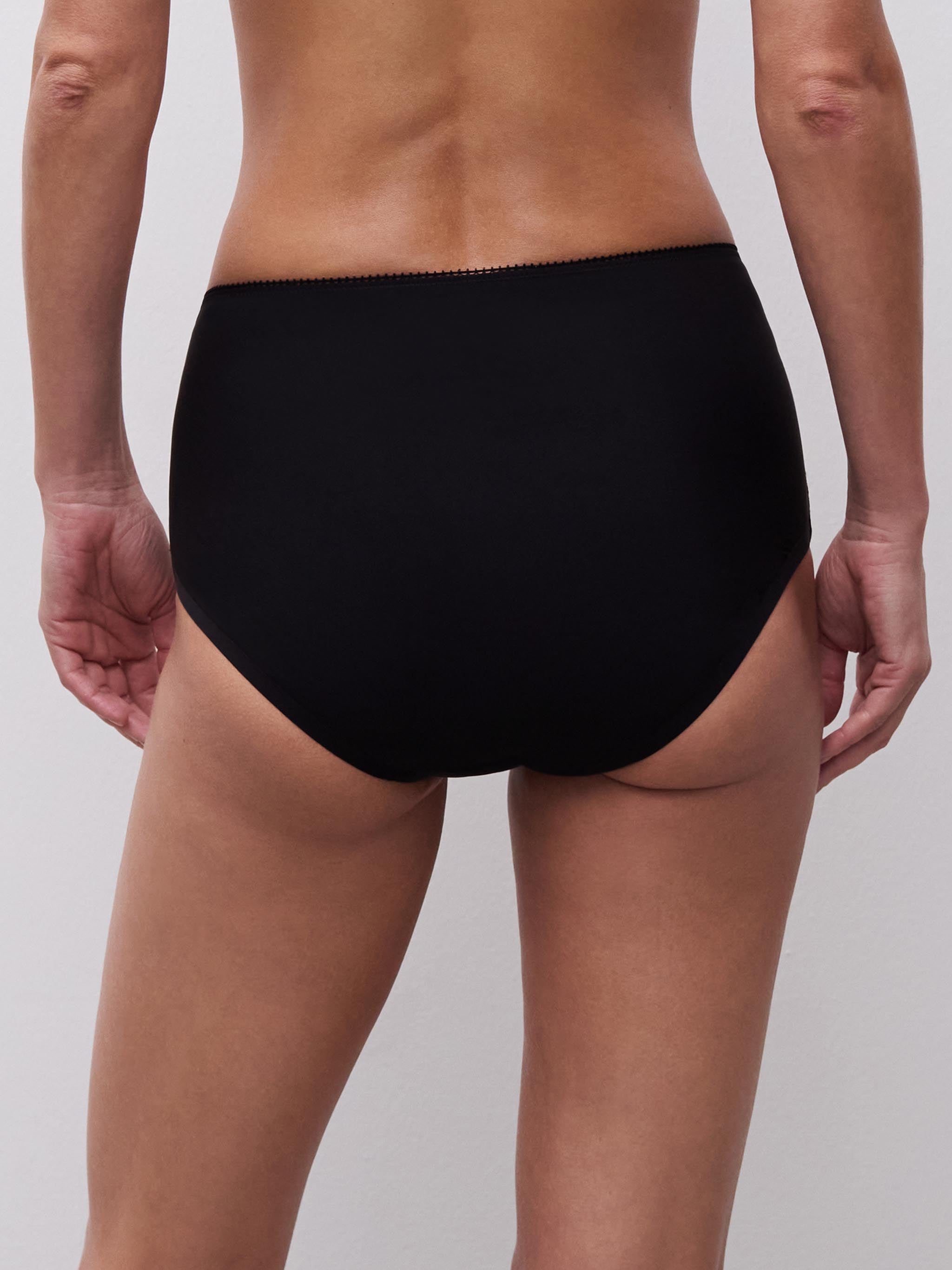 Culotte taille haute - Noir