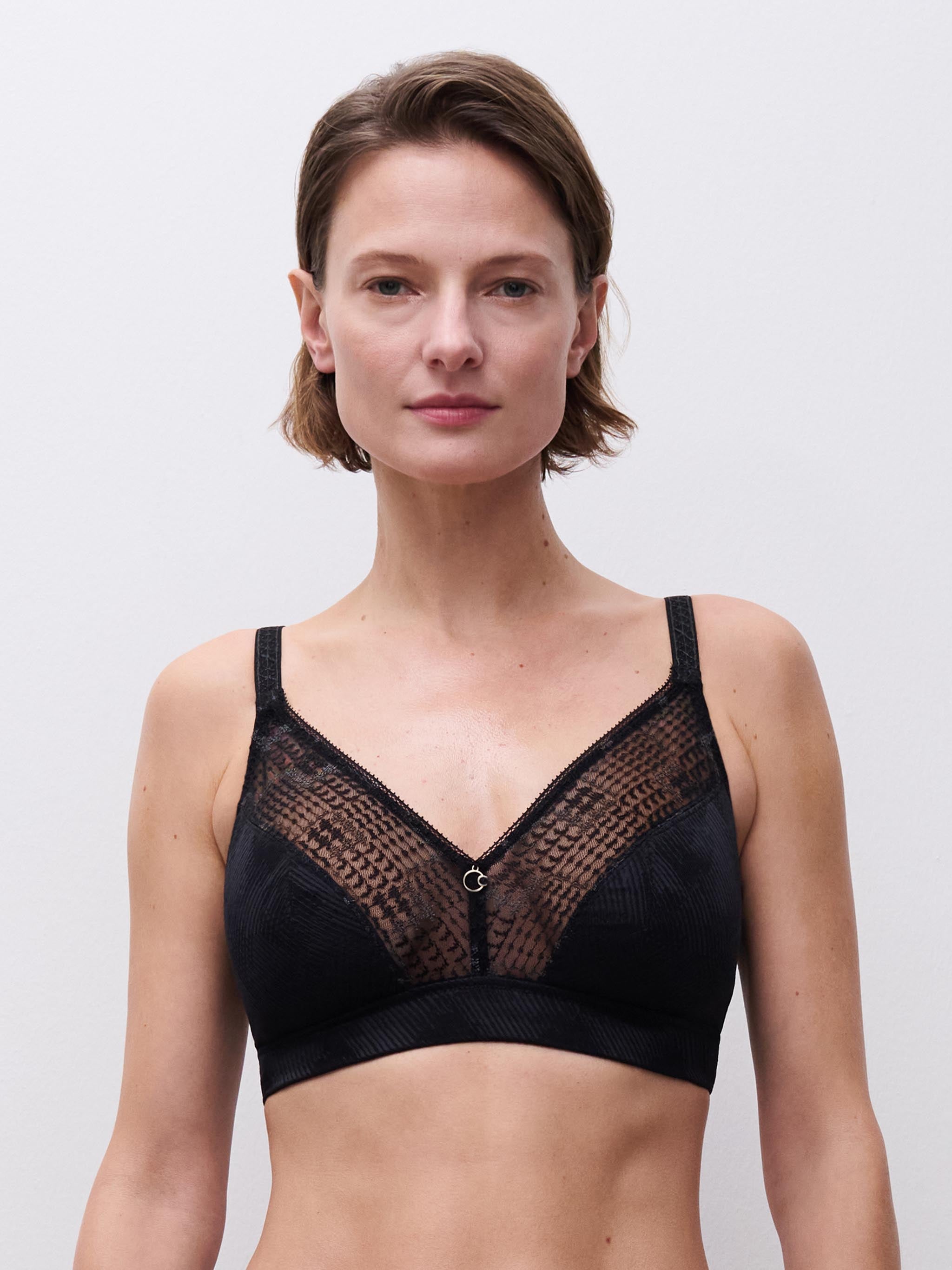 Soutien-gorge sans armature maintien - Noir