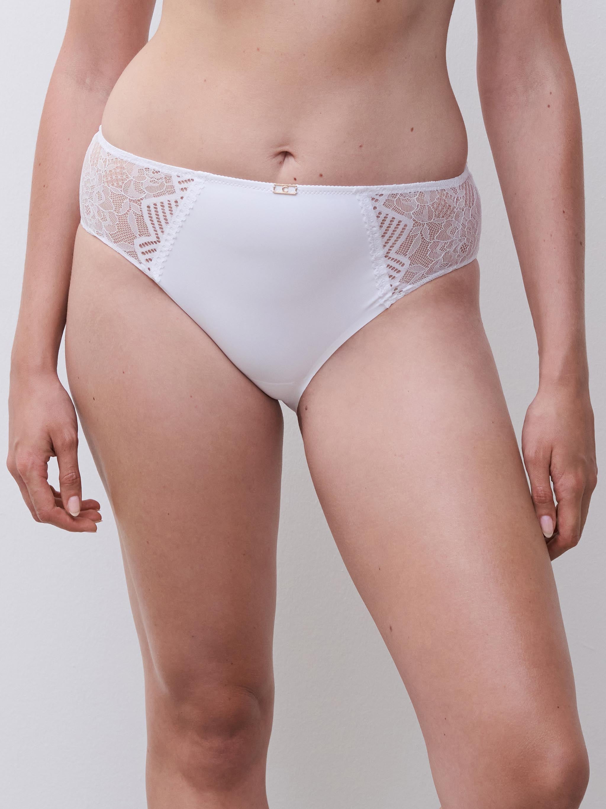 Culotte taille haute - Blanc