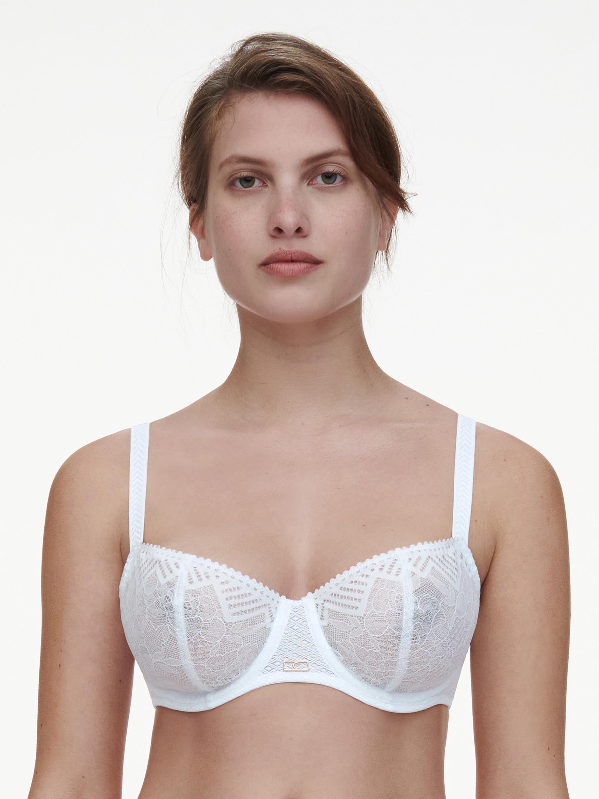 Soutien-gorge corbeille - Blanc