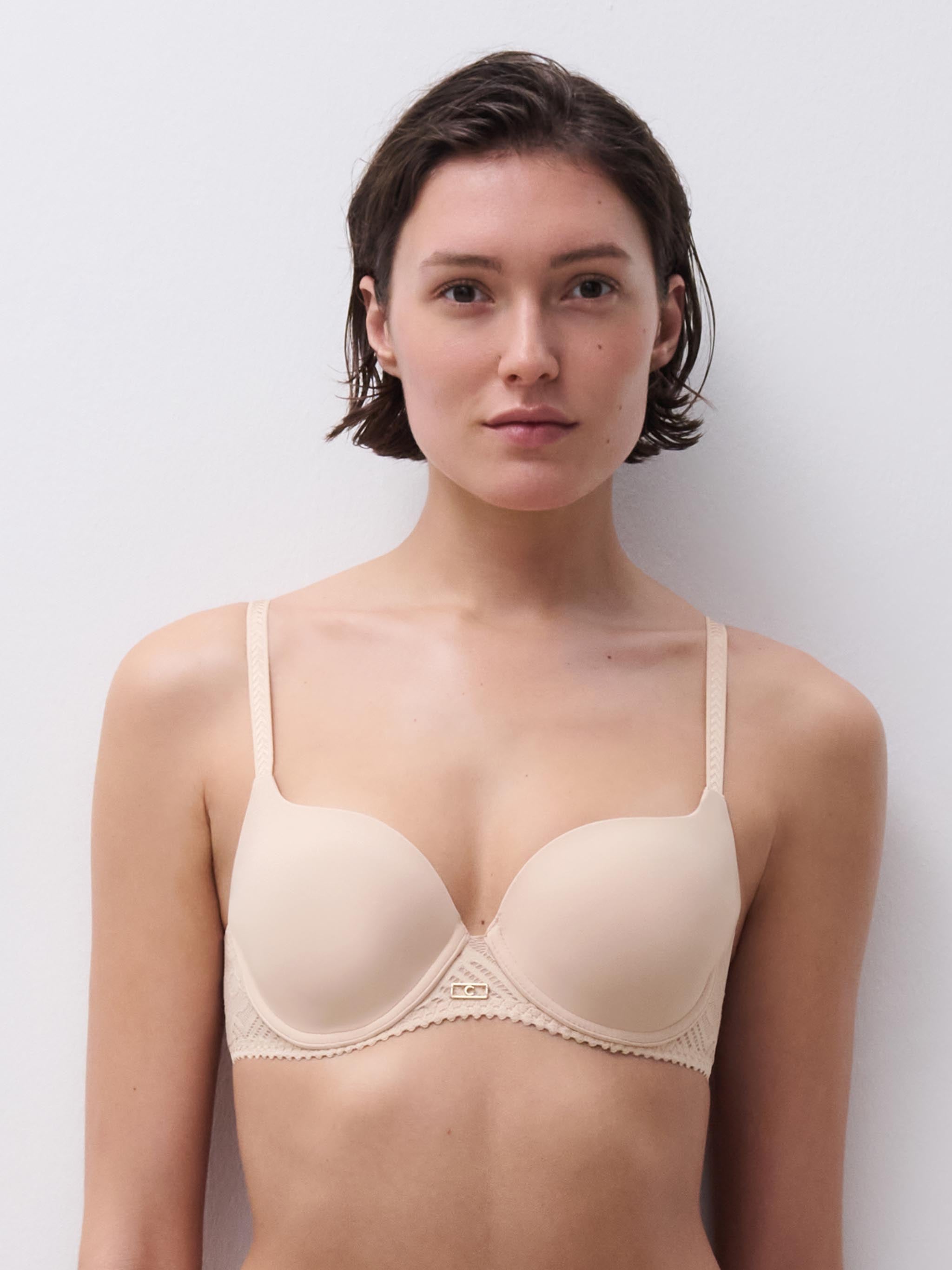 Soutien-gorge coques emboîtant - Beige doré