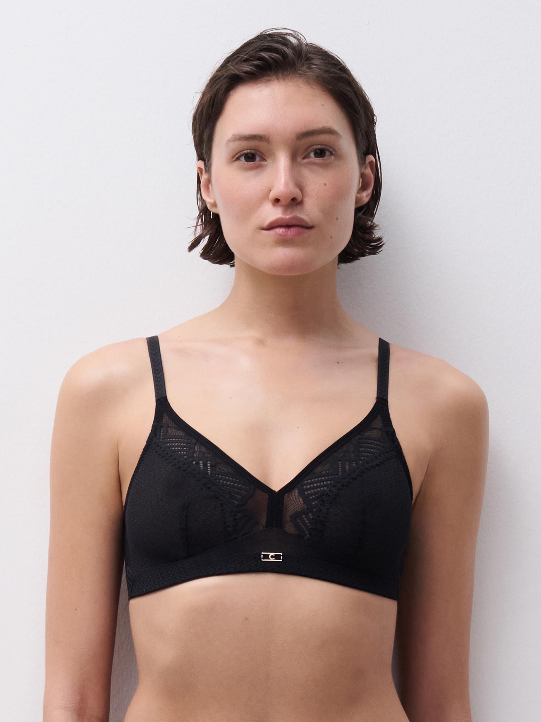 Soutien-gorge sans armature maintien - Noir