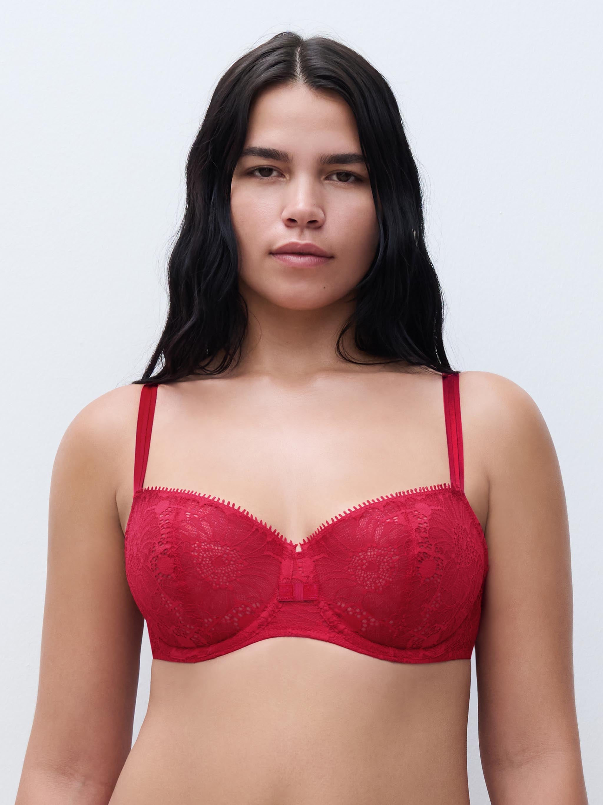 Soutien-gorge corbeille - Coquelicot