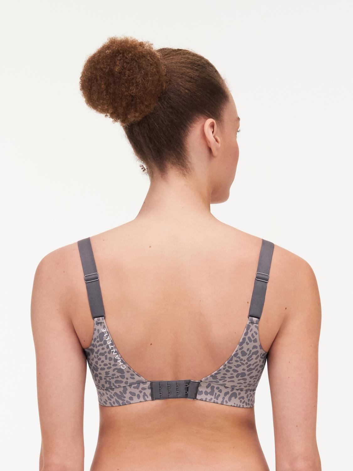 Soutien-gorge sport maintien léger - Léopard foncé