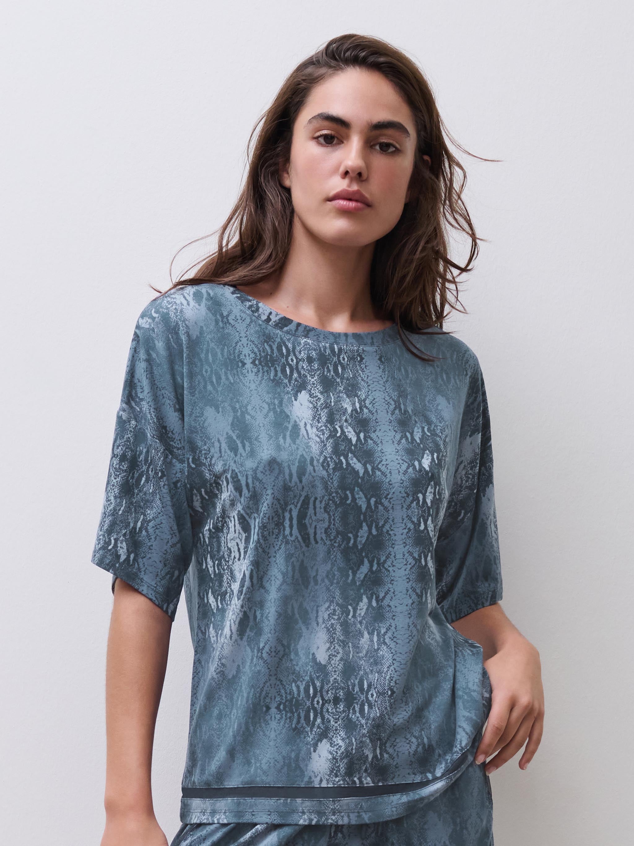 T-shirt manches courtes - Jeans serpent