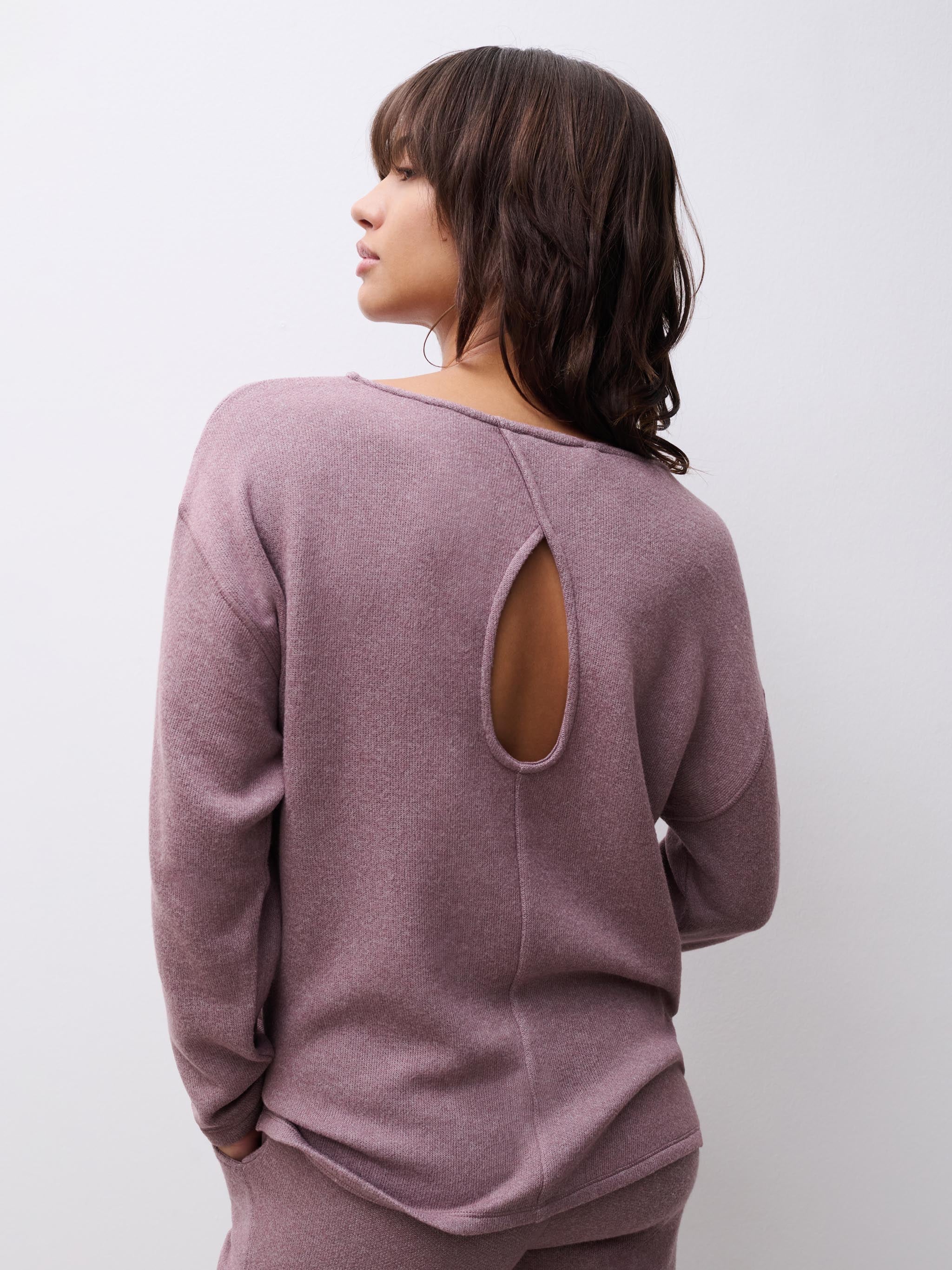 T-shirt manches longues - Taupe foncé