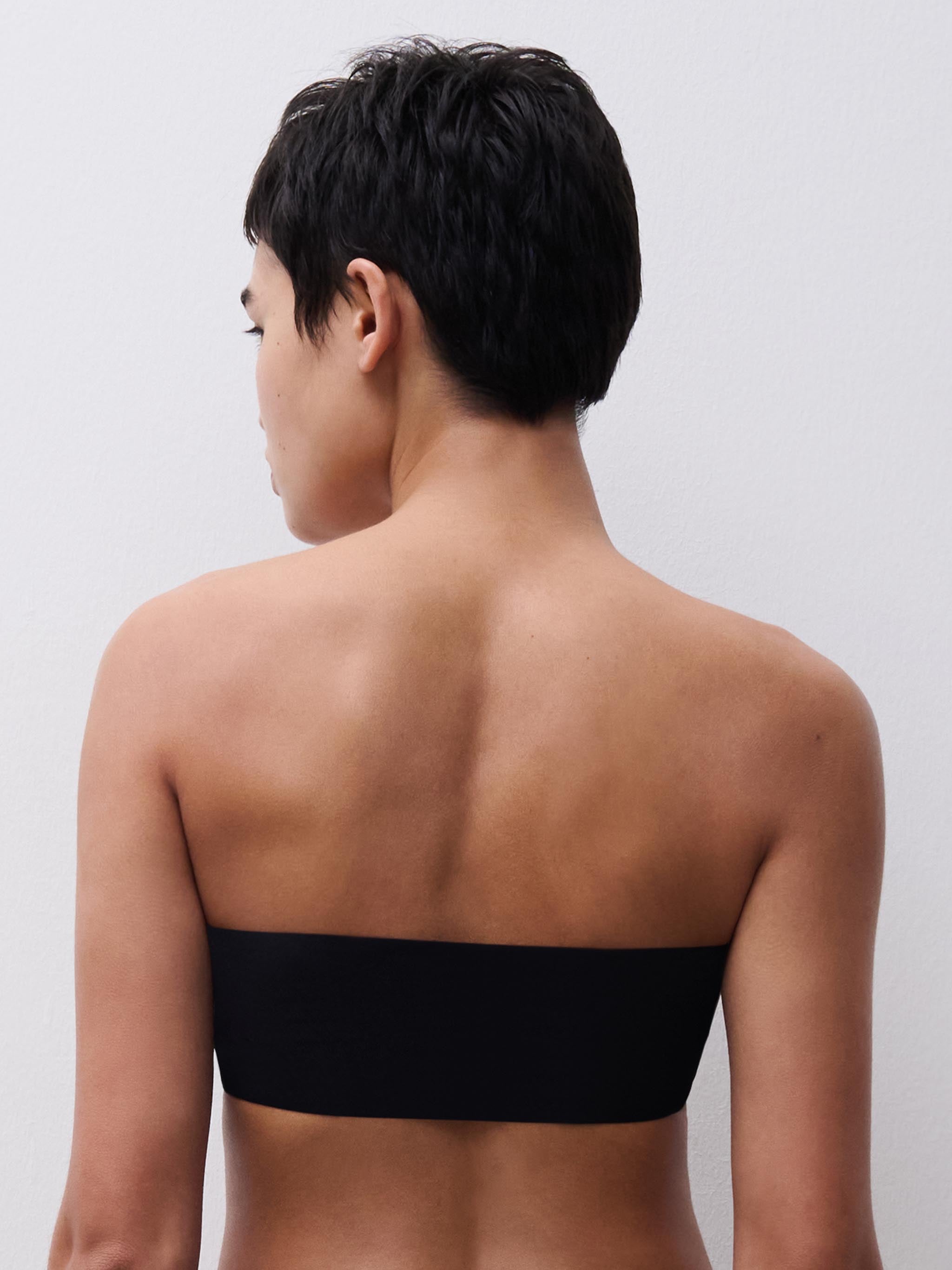 Bandeau sans armature coques - Noir