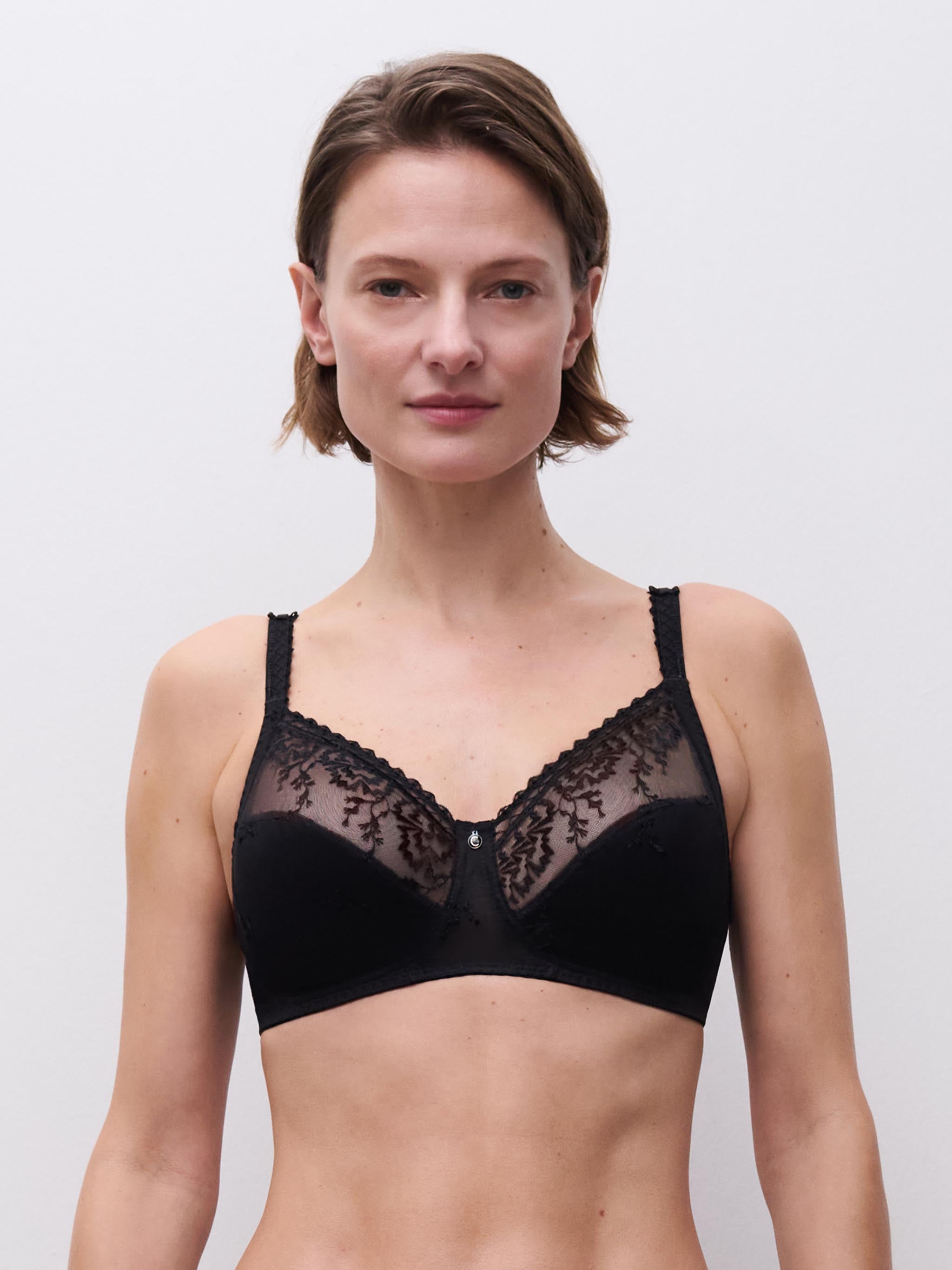 Soutien-gorge sans armature maintien - Noir