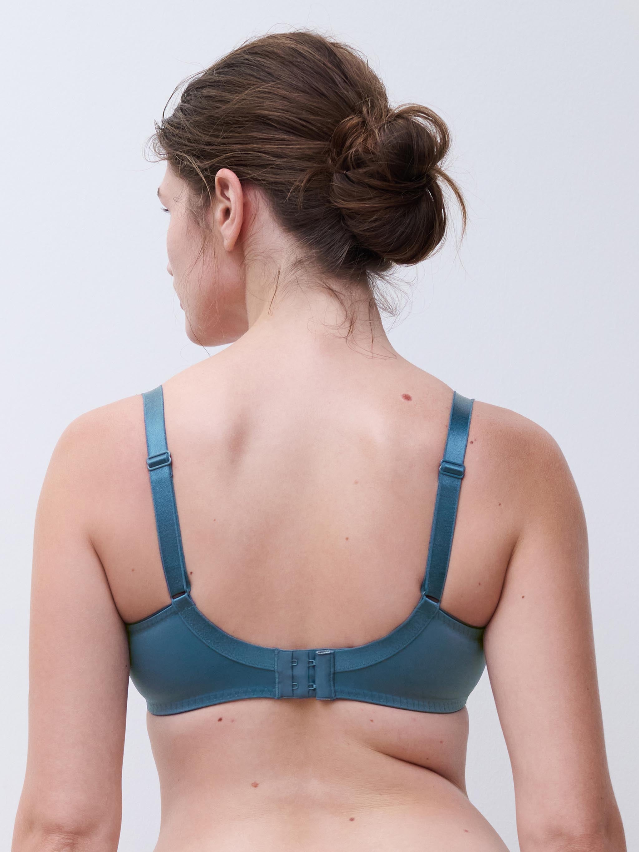 Soutien-gorge sans armature maintien - Bleu jeans camaieu