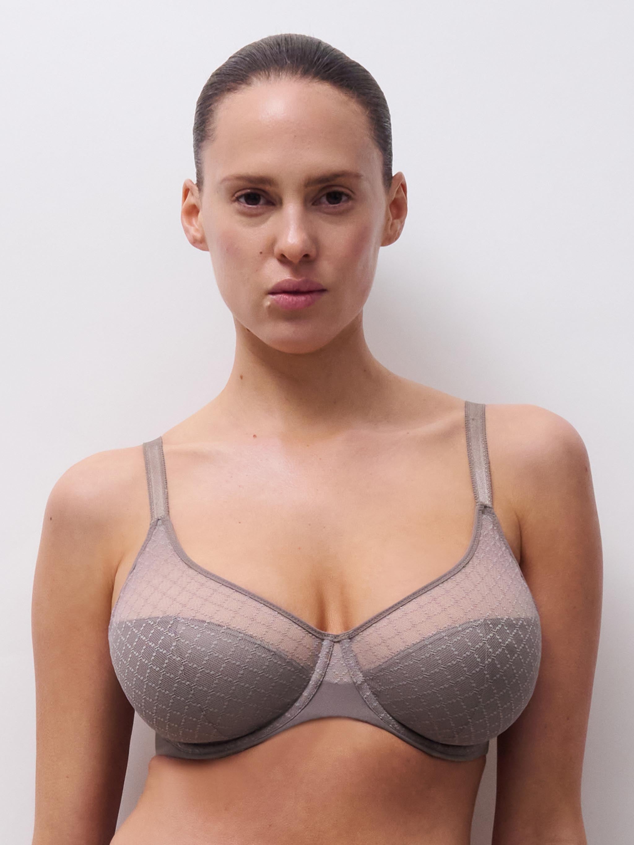 Soutien-gorge moulé emboîtant - Taupe
