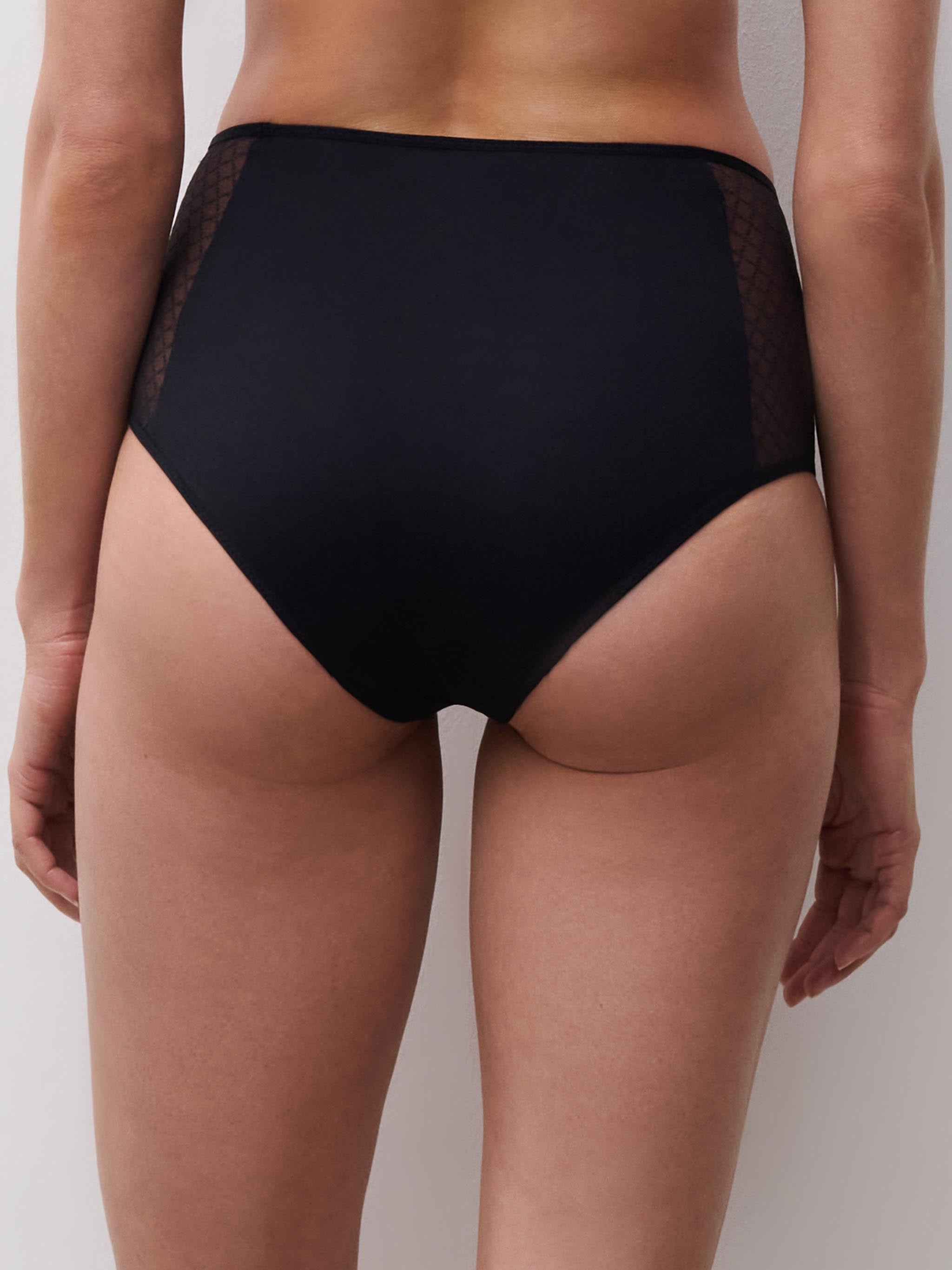 Culotte taille haute - Noir