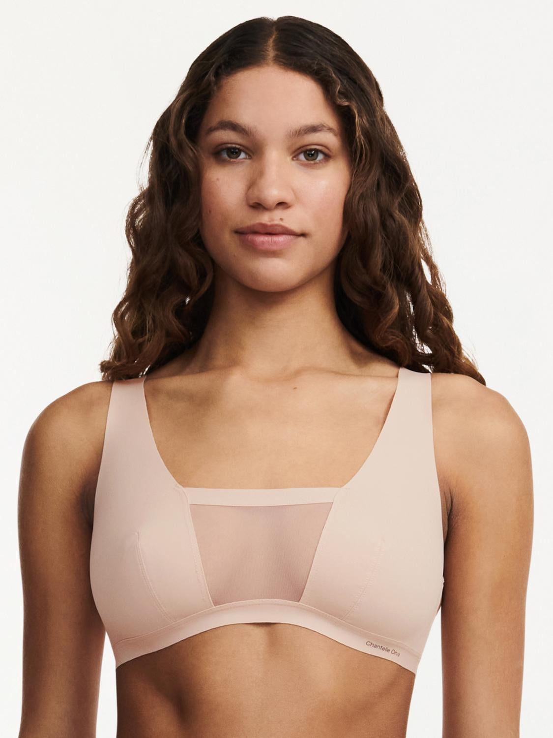 Soutien-gorge sans armature brassière - Beige doré