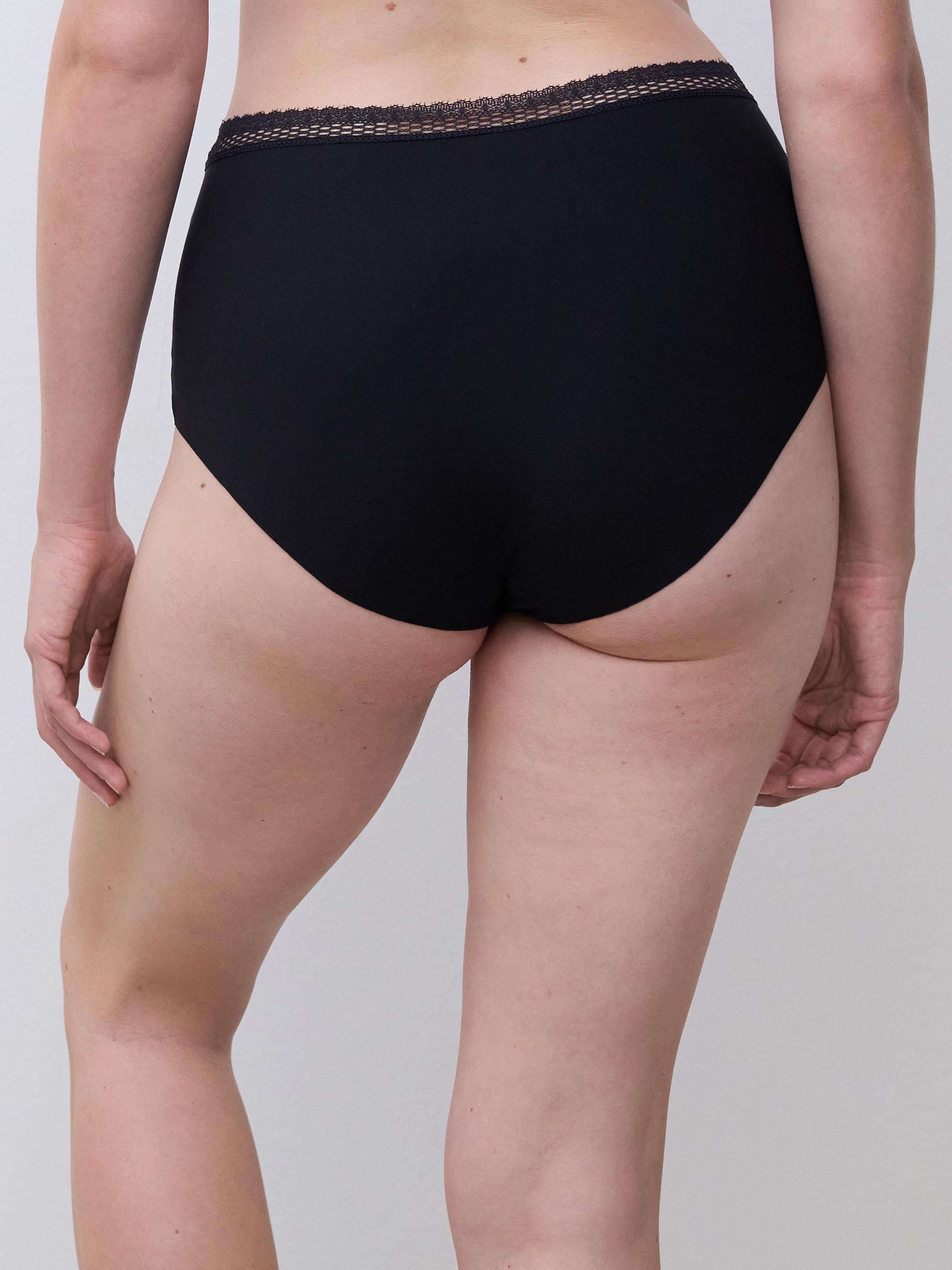 Culotte taille haute - Noir