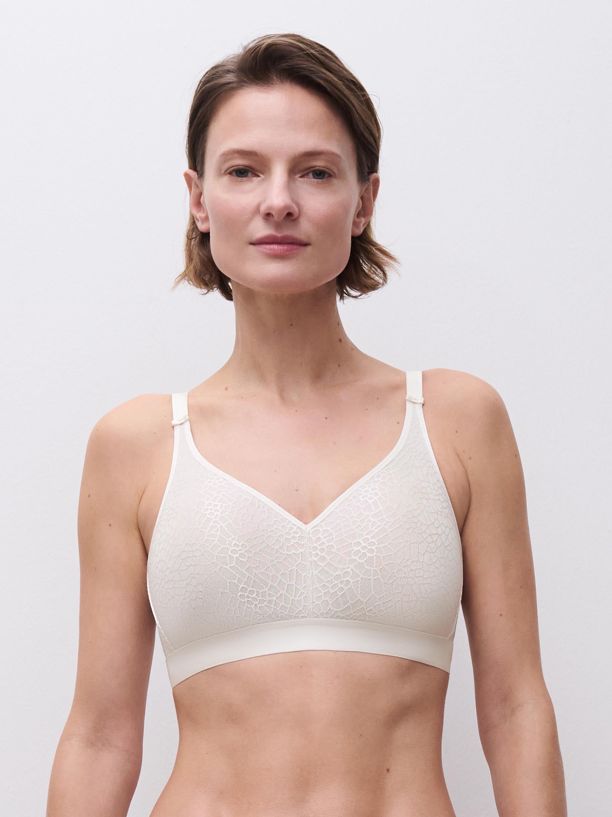 Soutien-gorge sans armature maintien - Ivoire