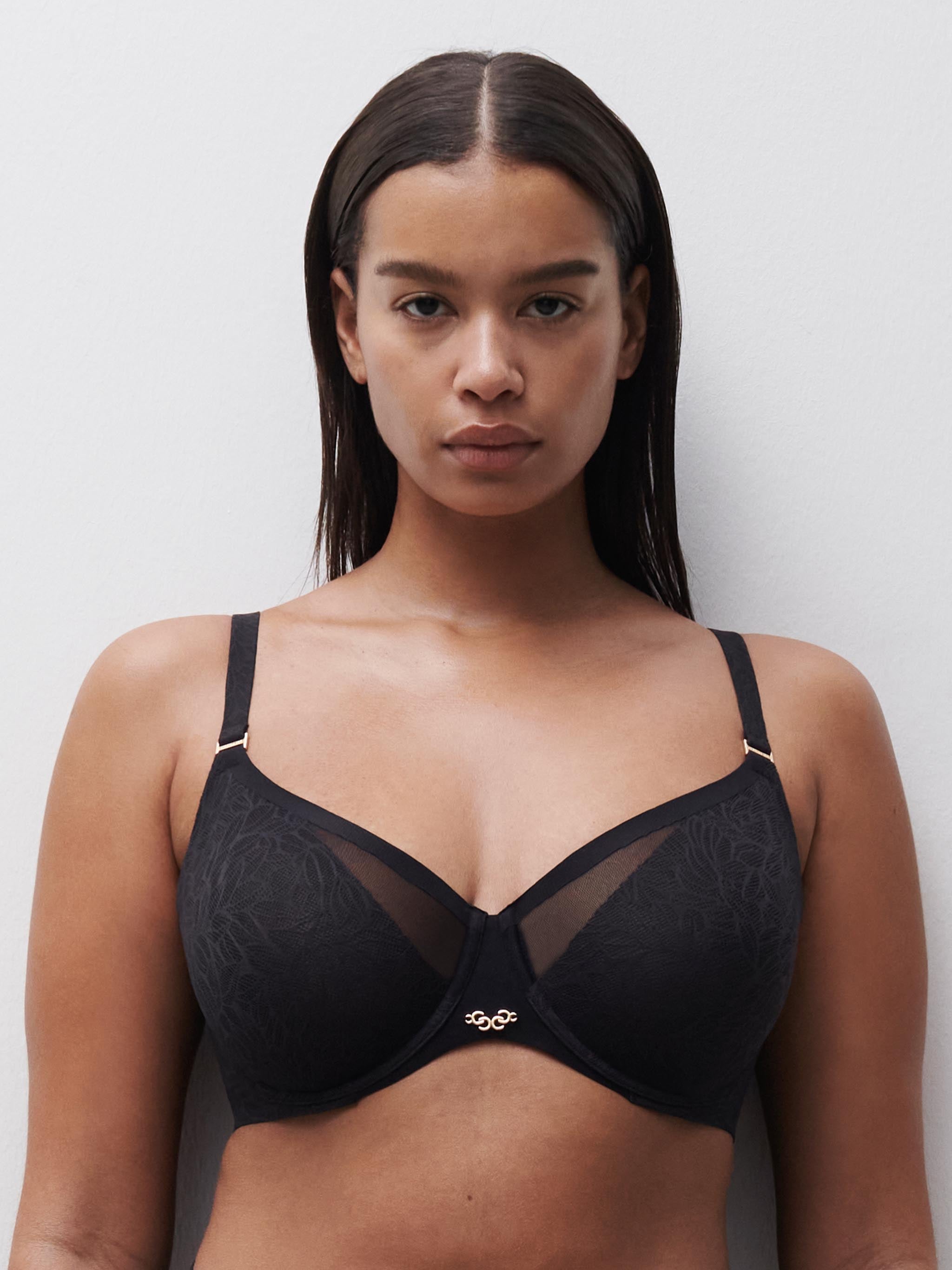 Soutien-gorge moulé emboîtant - Noir