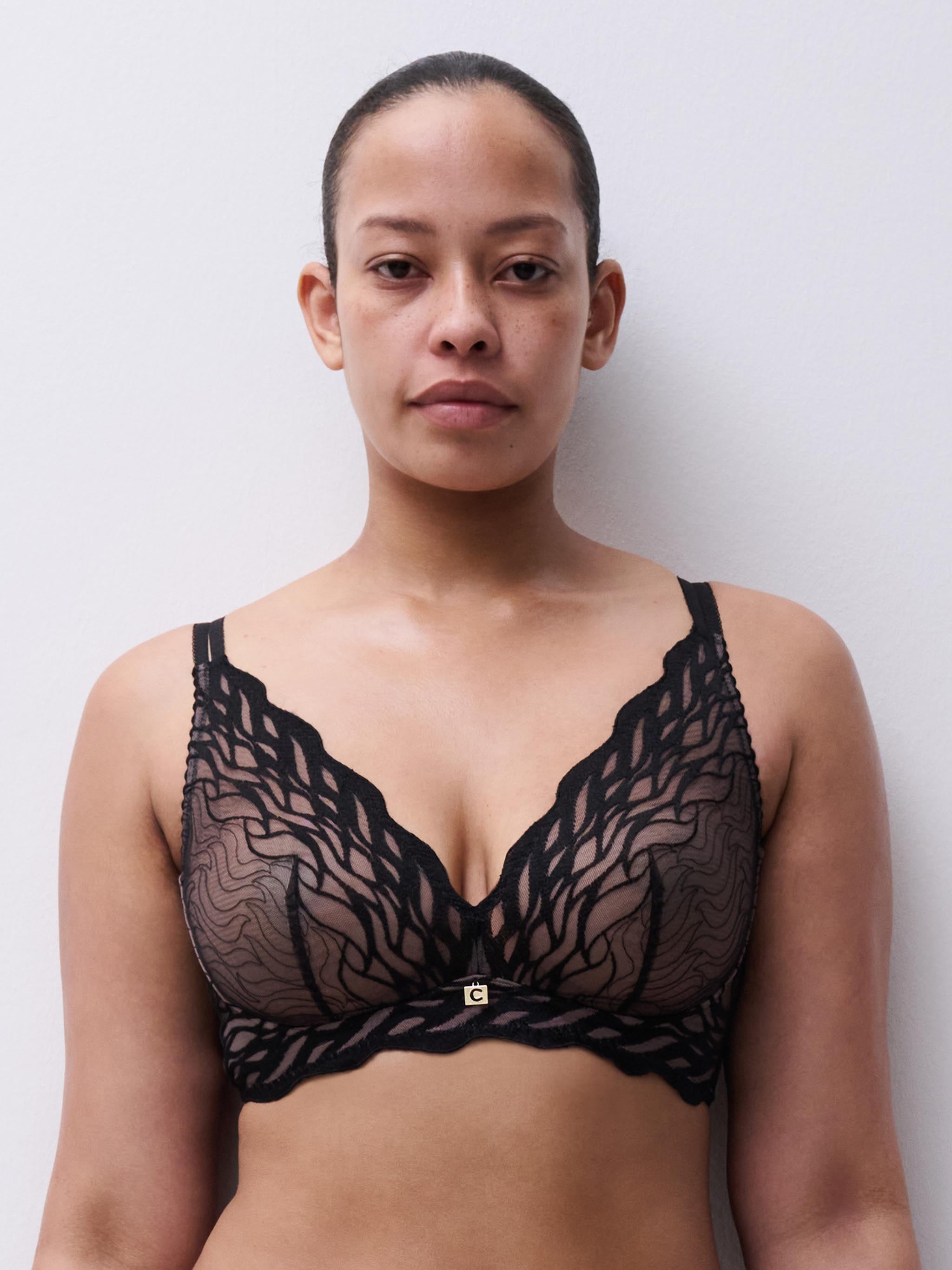 Soutien-gorge sans armature maintien - Noir