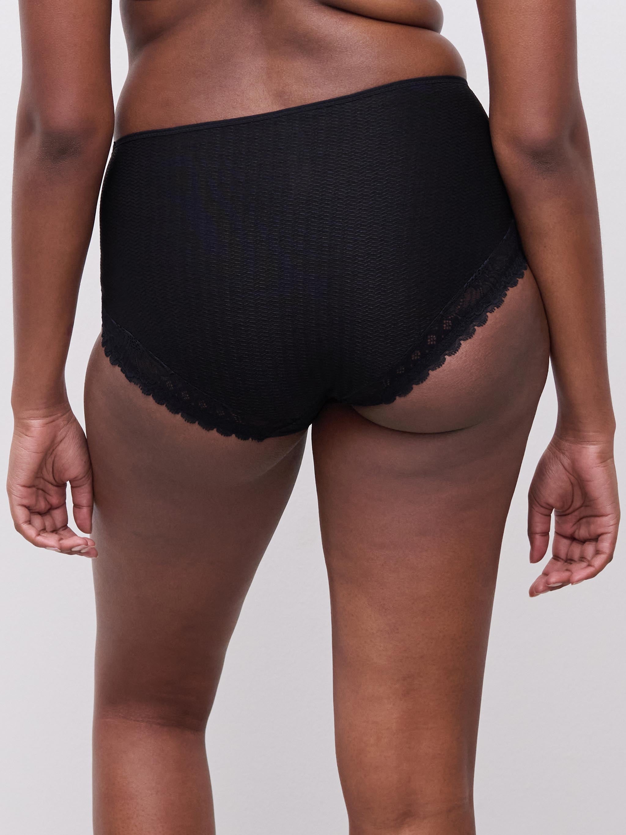 Culotte taille haute - Noir