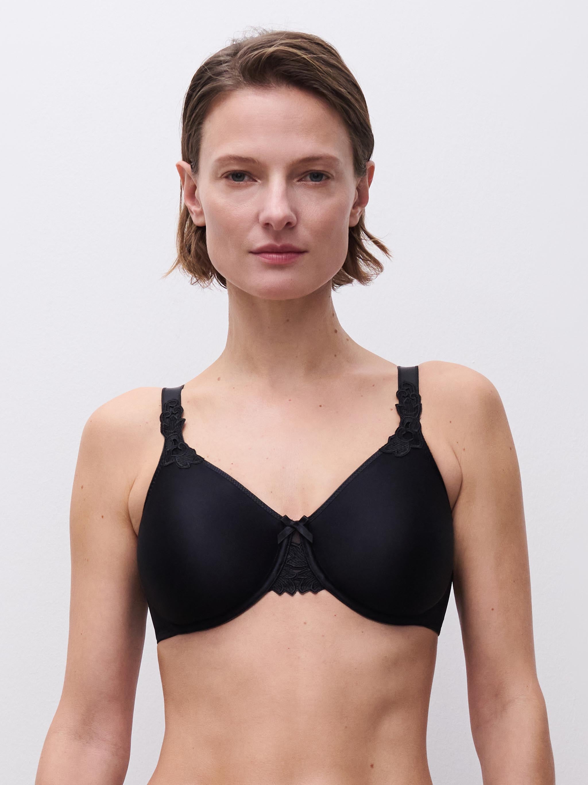 Soutien-gorge moulé emboîtant - Noir